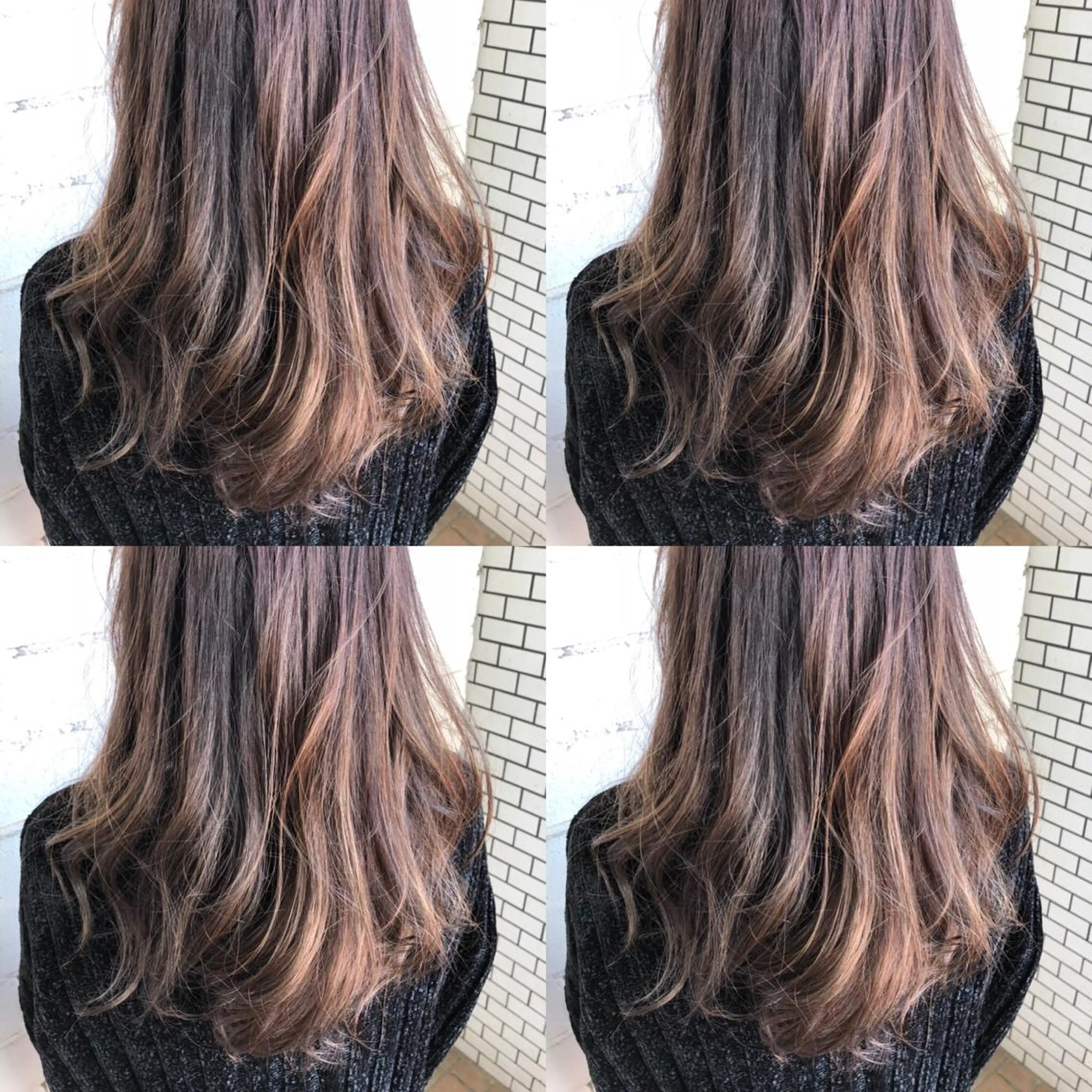 ロング カラー 口コミ評価4.9⭐︎ カワナベ　マサシのヘアスタイル