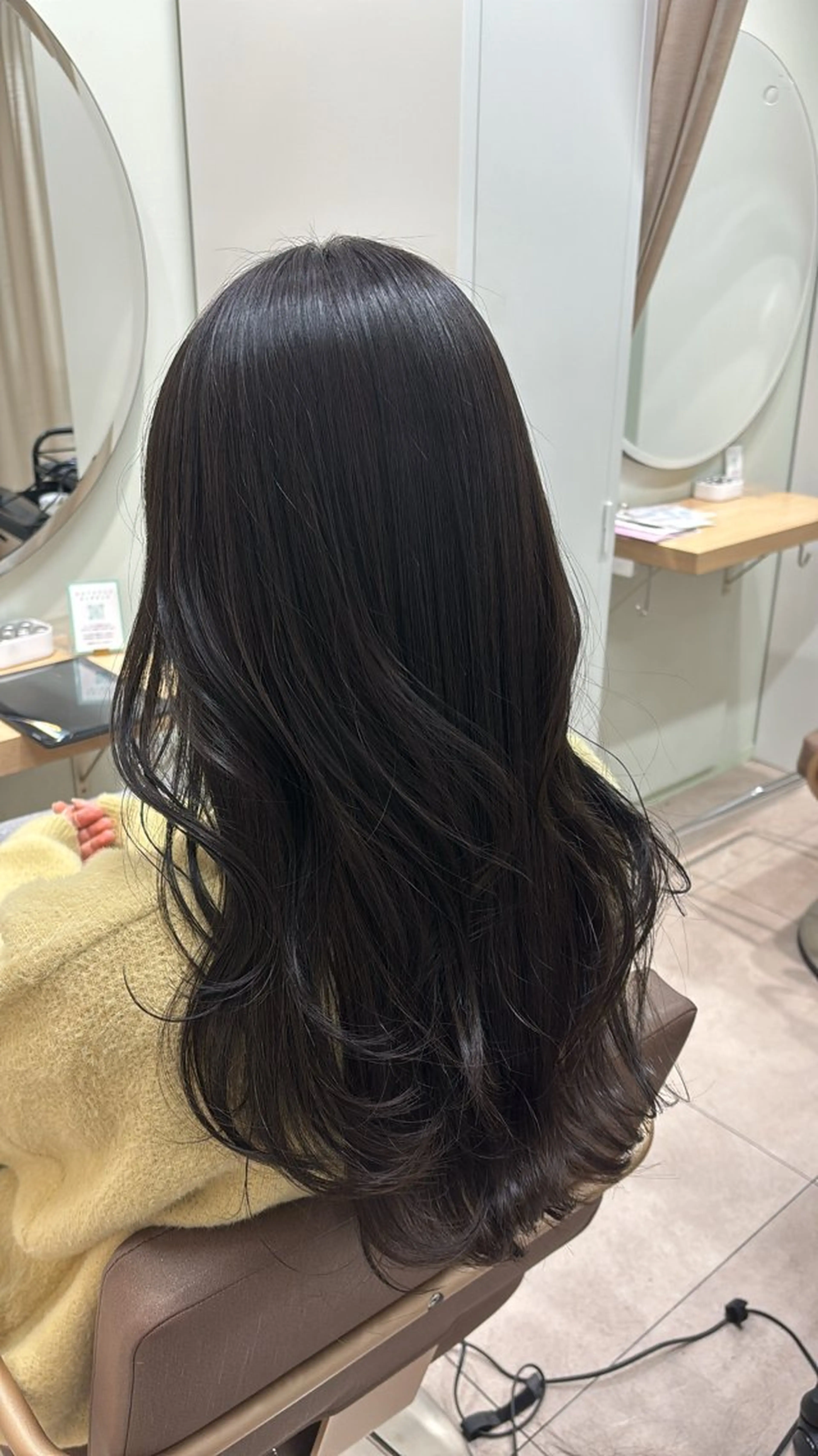 ロング カラー アディクシーカラー 透明感カラー カット ヘアカラー トリートメント ヘッドスパ 韓国ヘア/ボブ 🤍airi🤍のヘアスタイル