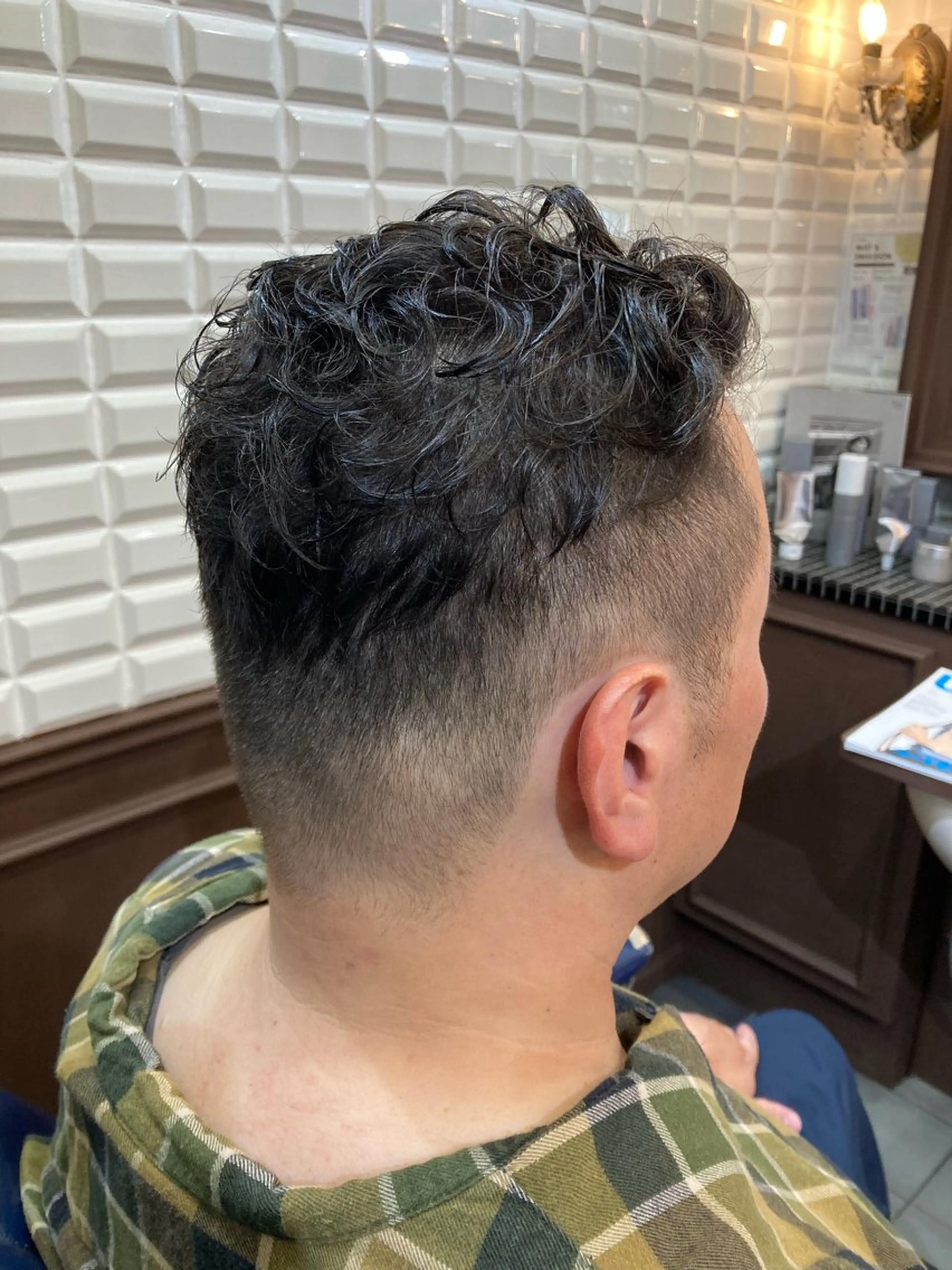 ショート メンズ カット ルピナス中田店長 山口大地のヘアスタイル