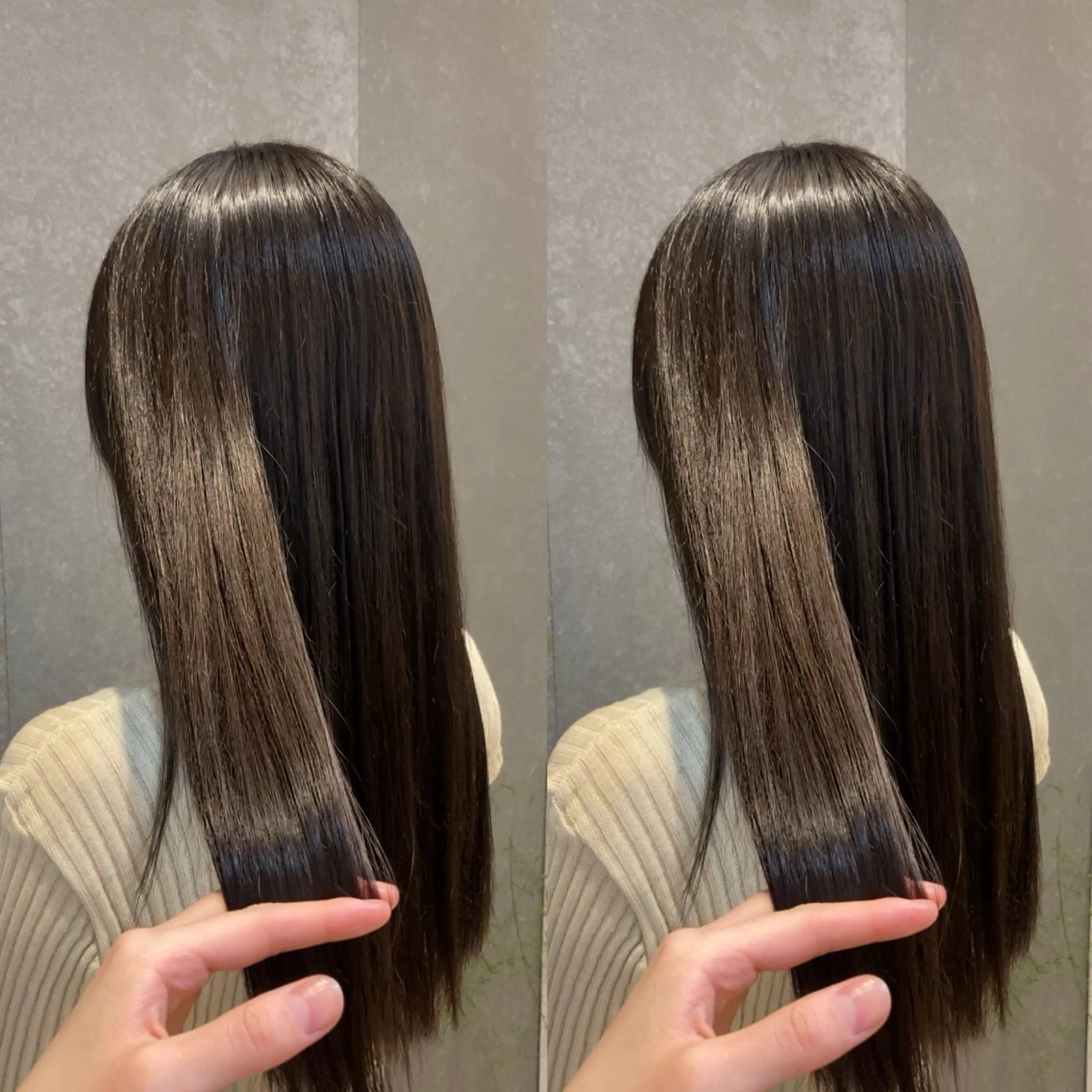 セミロング カラー トリートメント schon所属・み うのヘアスタイル