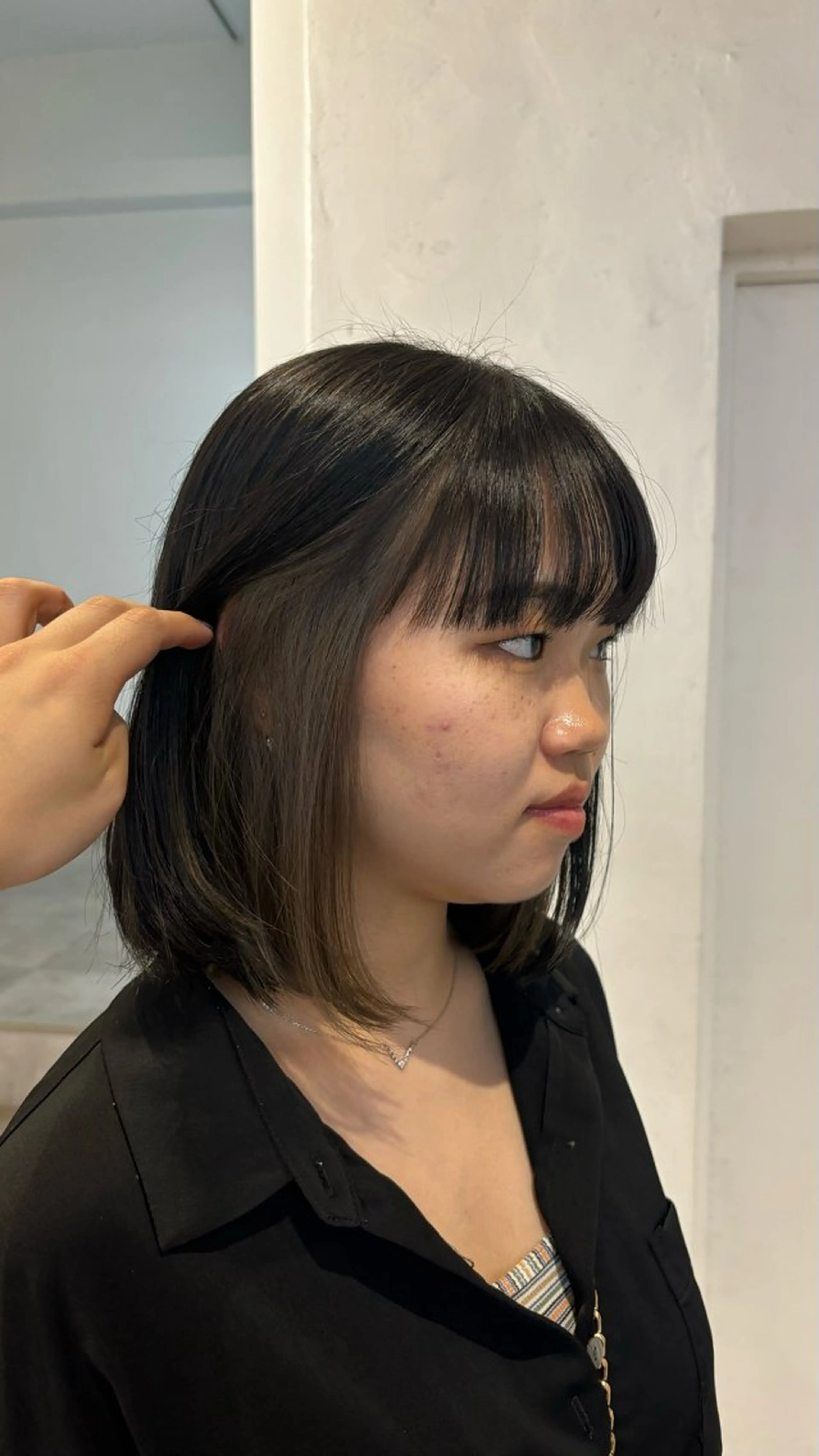 ミディアム ヘアカラー ガーリーネイル hiroka🩰🎀のネイルデザイン