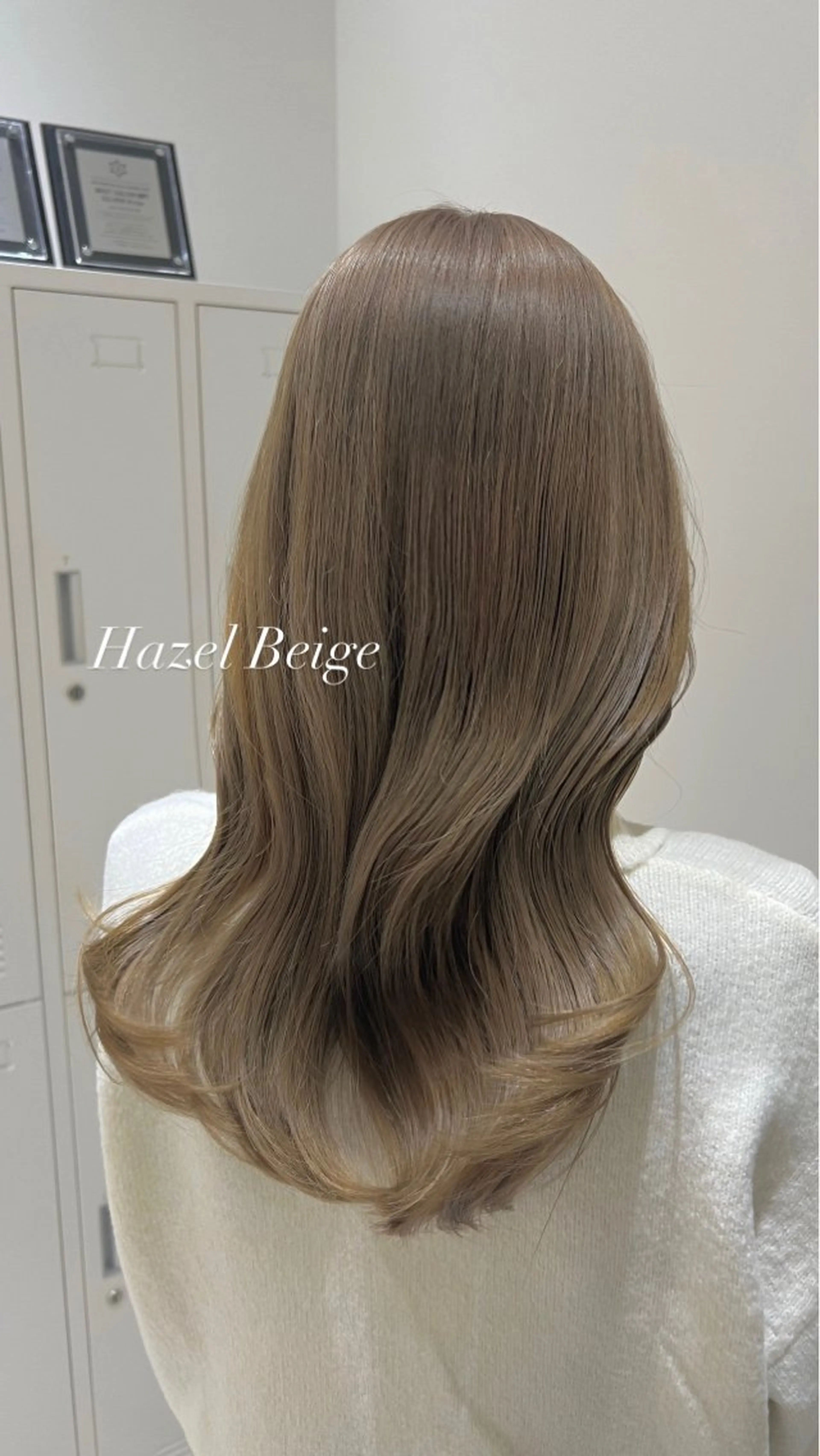 セミロング 透明感カラー🍃 レイヤースタイル✨葵のヘアスタイル