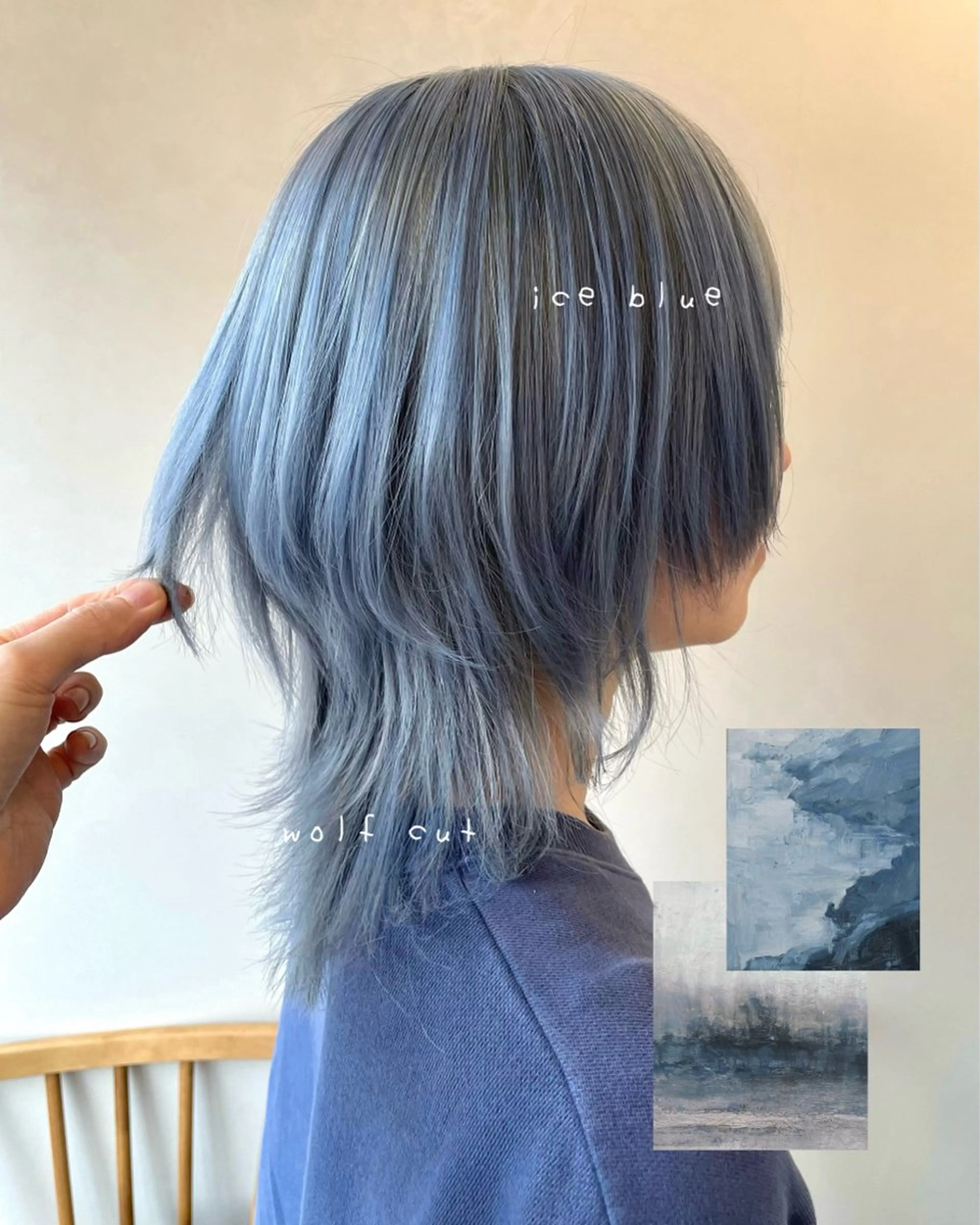 ミディアム カラー カット ヘアカラー トリートメント 武田 清久のヘアスタイル