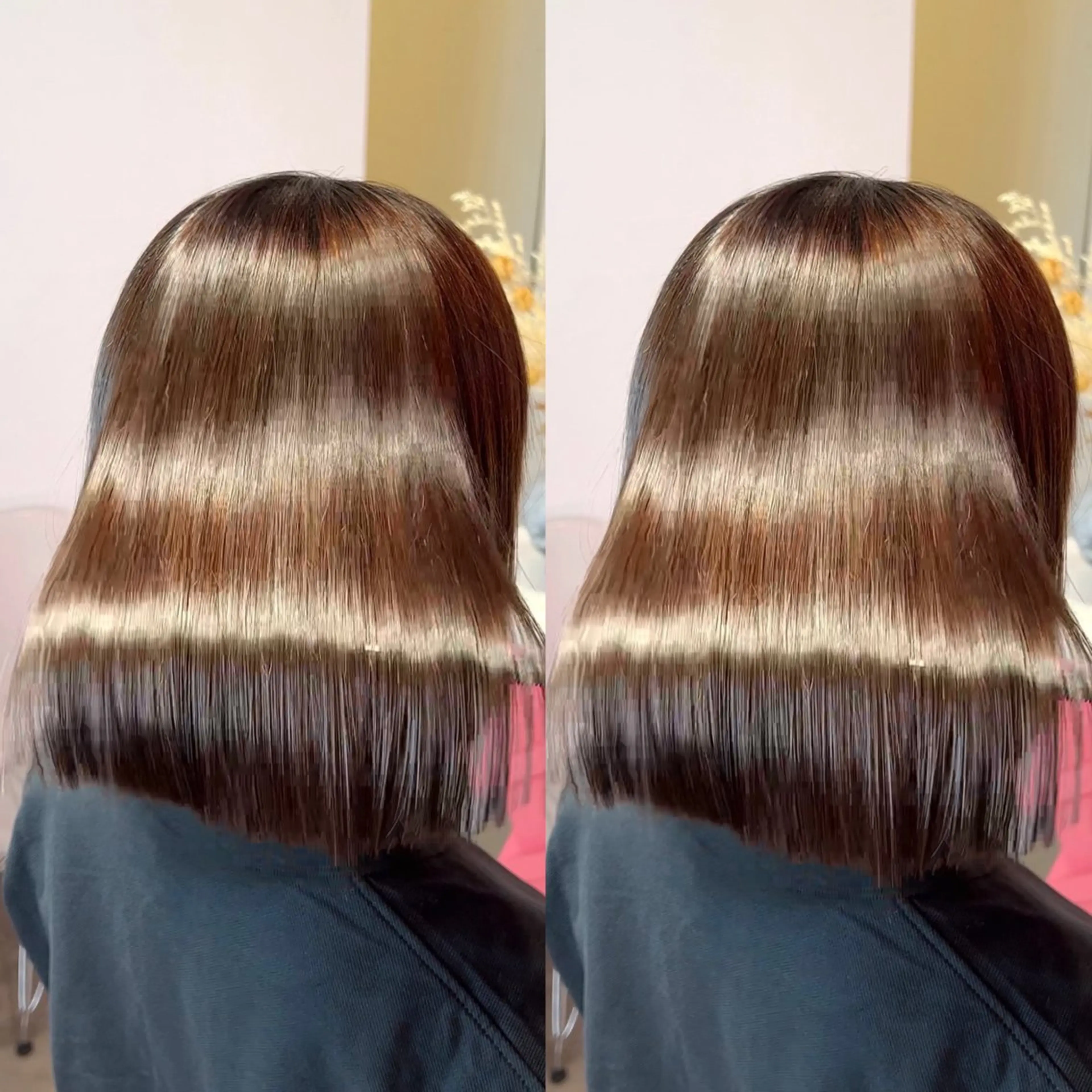 ショート カラー カット ヘアカラー 縮毛矯正 トリートメント 莉乃/縮毛矯正/髪質 改善/艶カラーのヘアスタイル