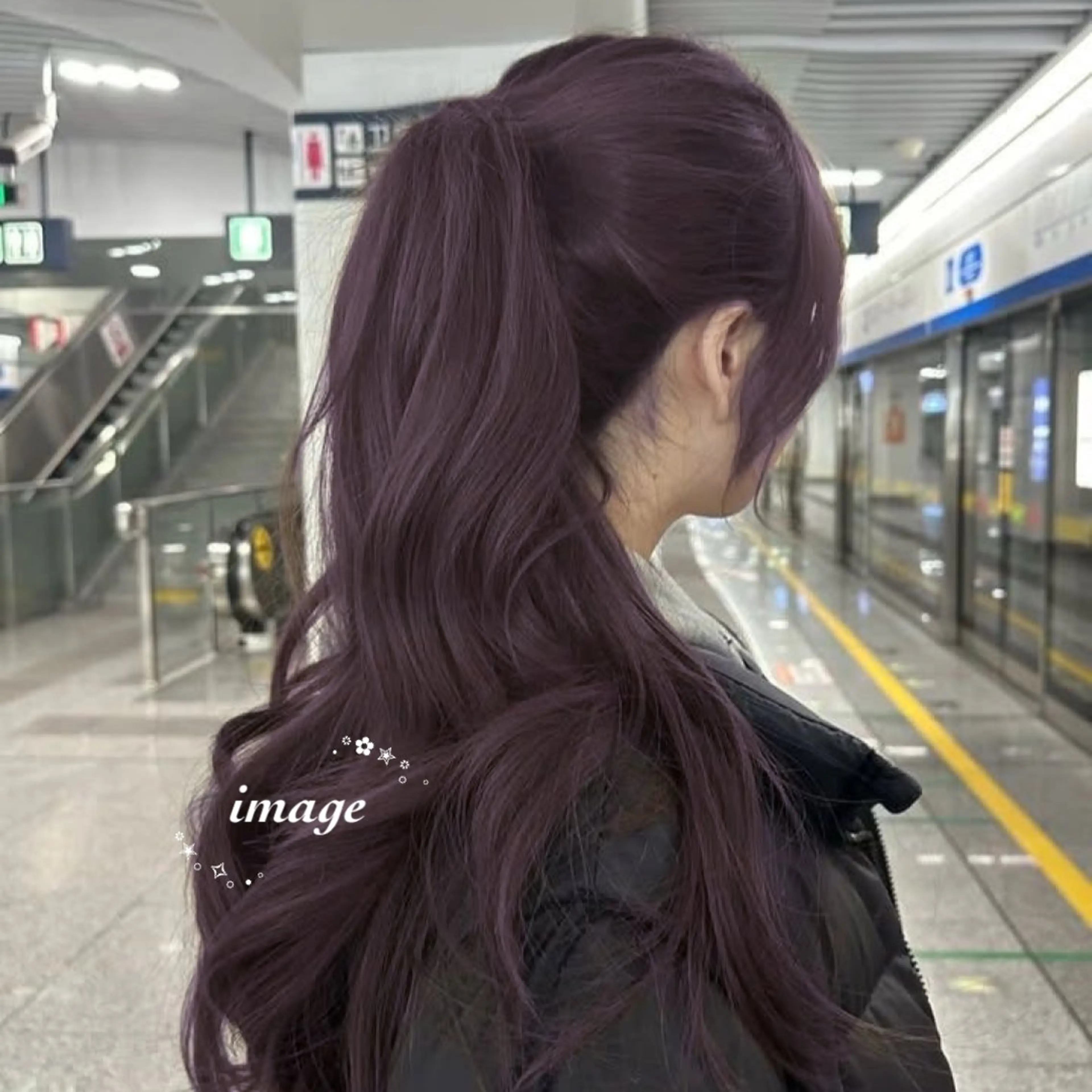 セミロング カラー ヘアアレンジ ヘアカラー トリートメント 🤍淡色ピンク&ラベ ンダーYUKI🤍のヘアスタイル