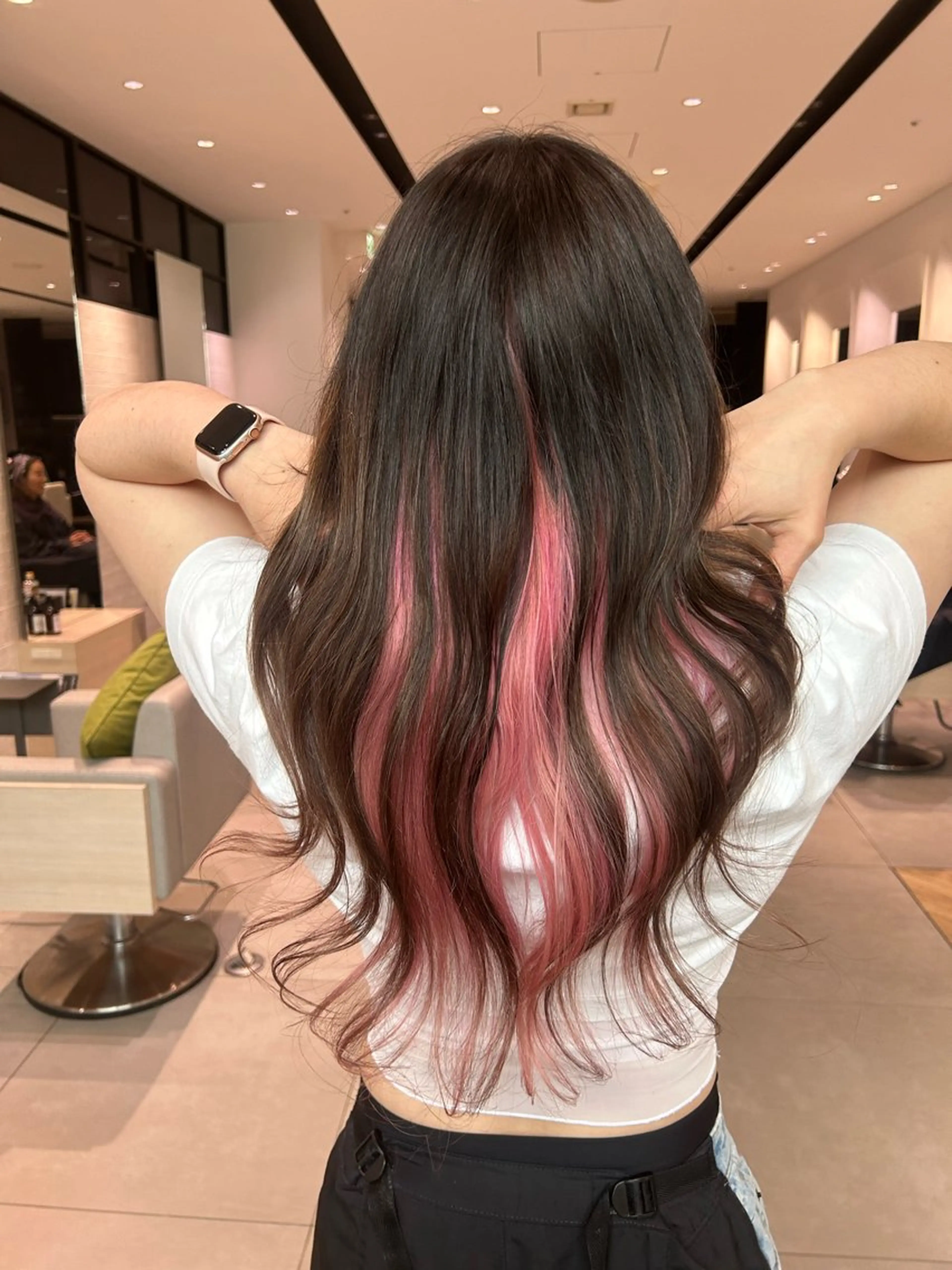 ロング ヘアカラー 艶カラーリスト 🌈銀座🌈牛込萌香のヘアスタイル