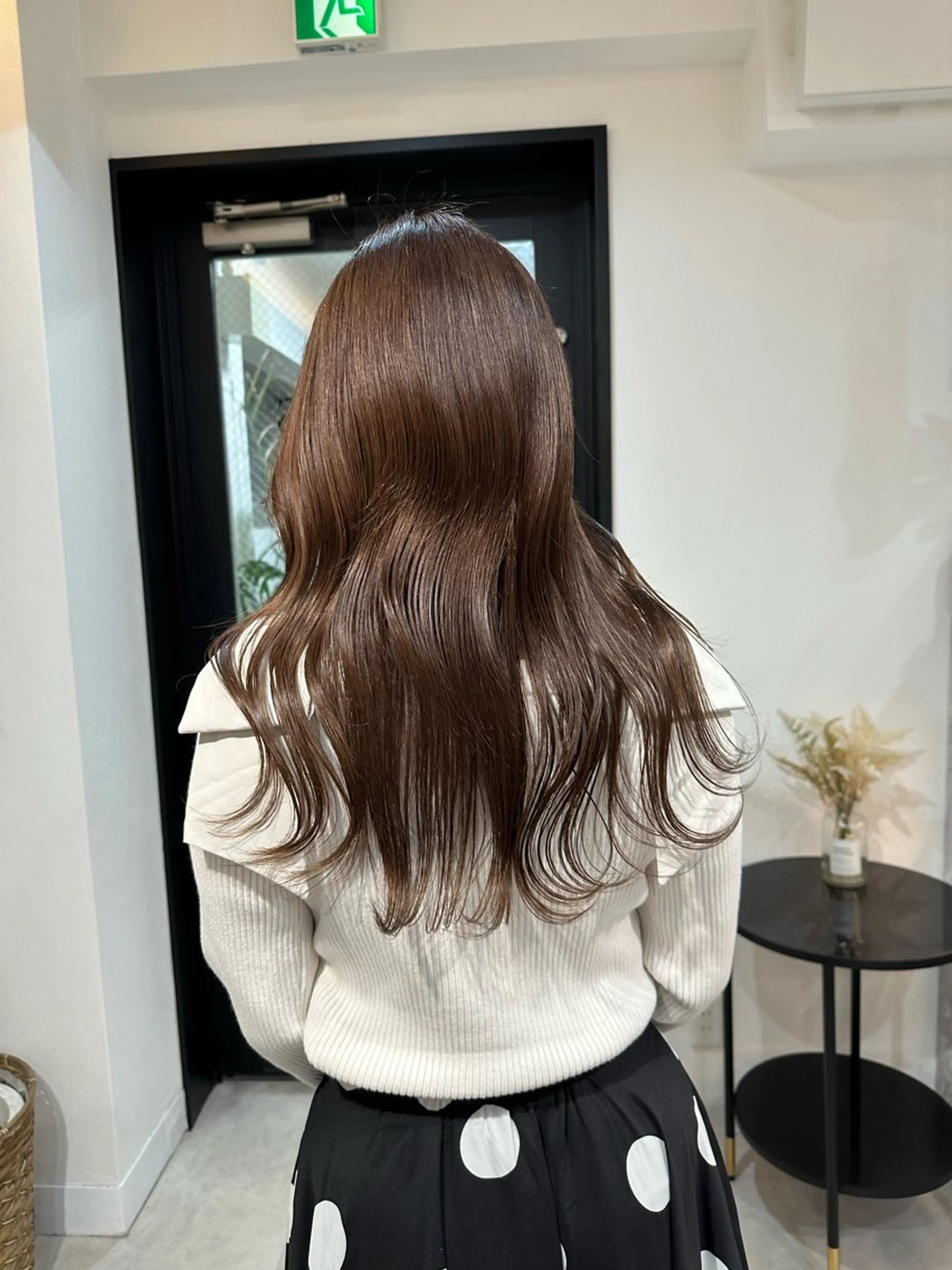 ミディアム ヘアカラー ✨ハイトーン/シール エクステ✨♠優羽のヘアスタイル
