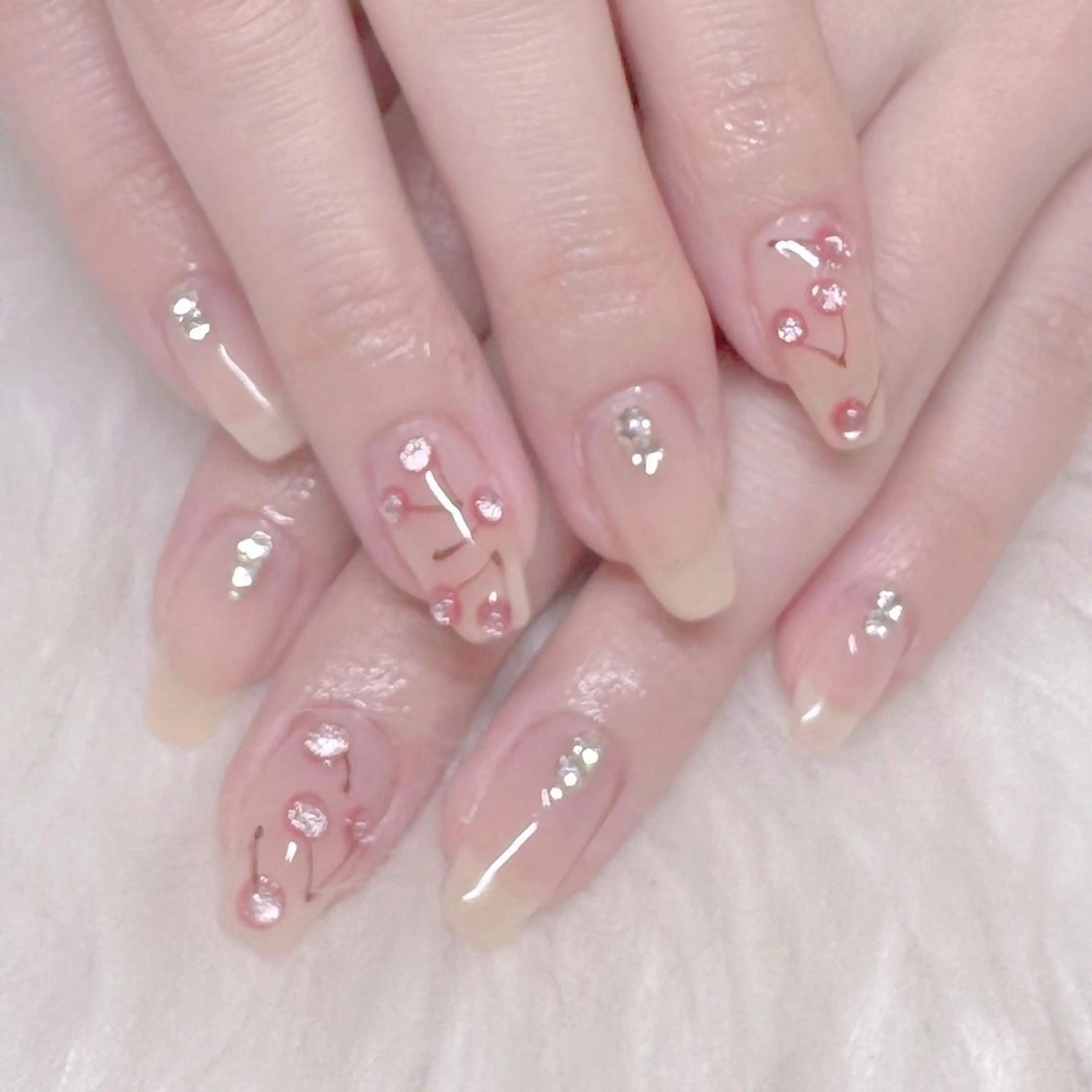 ネイル ハンドネイル Mari 🎀六月移転のネイルデザイン