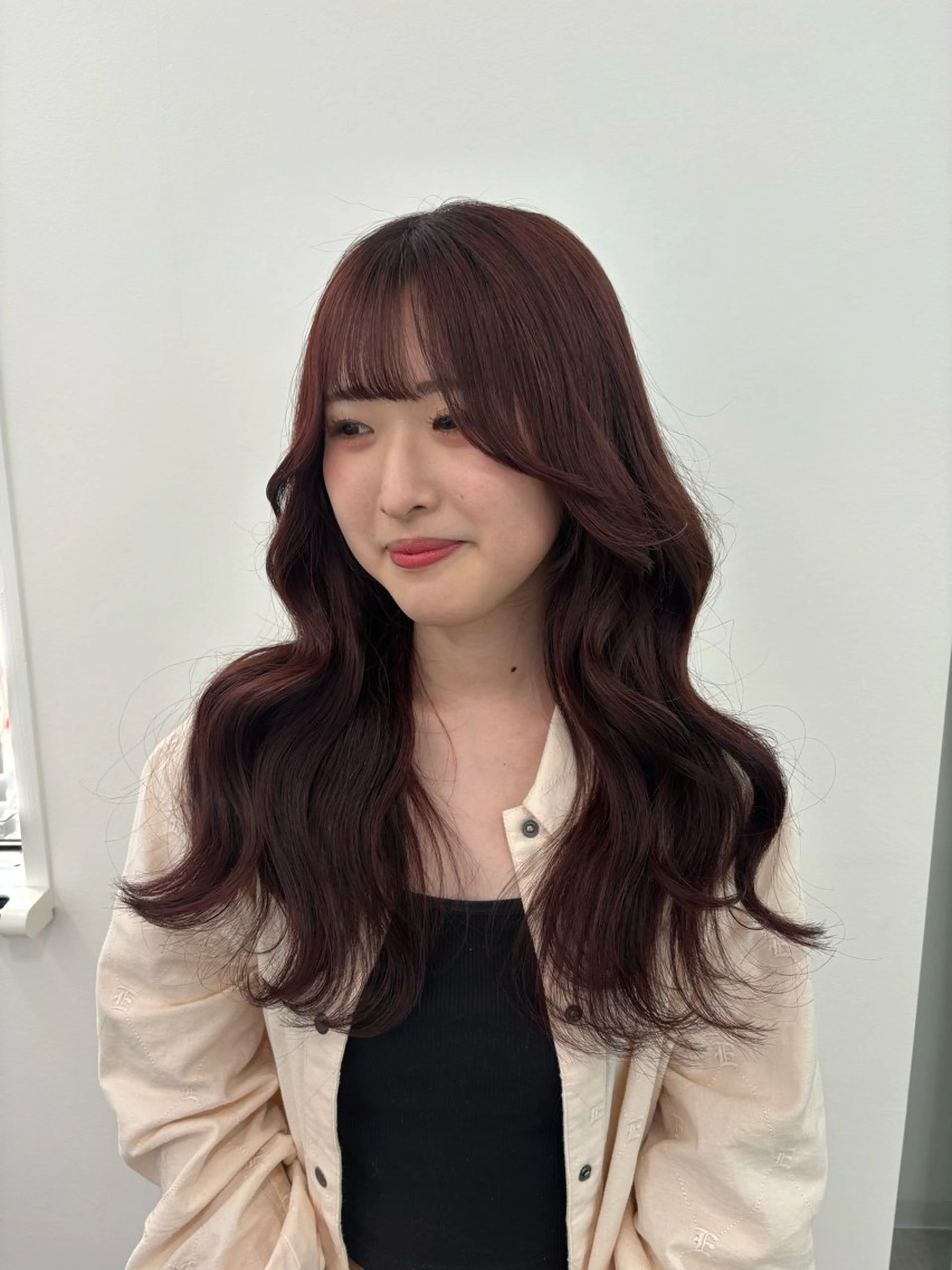 ロング ヘアカラー トリートメント Wカラー/暖色/べ ージュりく©︎🐝のヘアスタイル