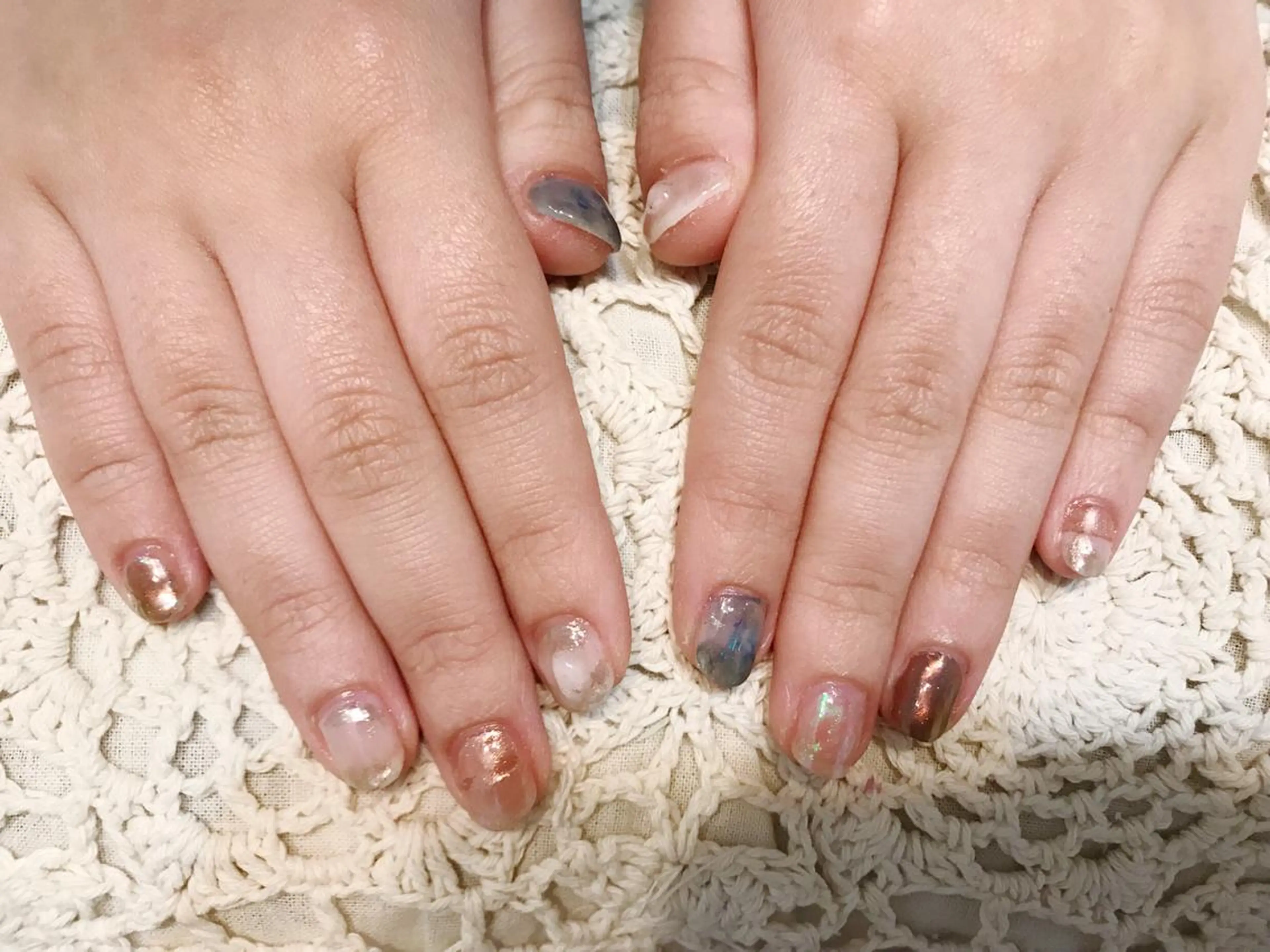 ネイル ハンドネイル フットネイル rebon＊ natsukiのネイルデザイン