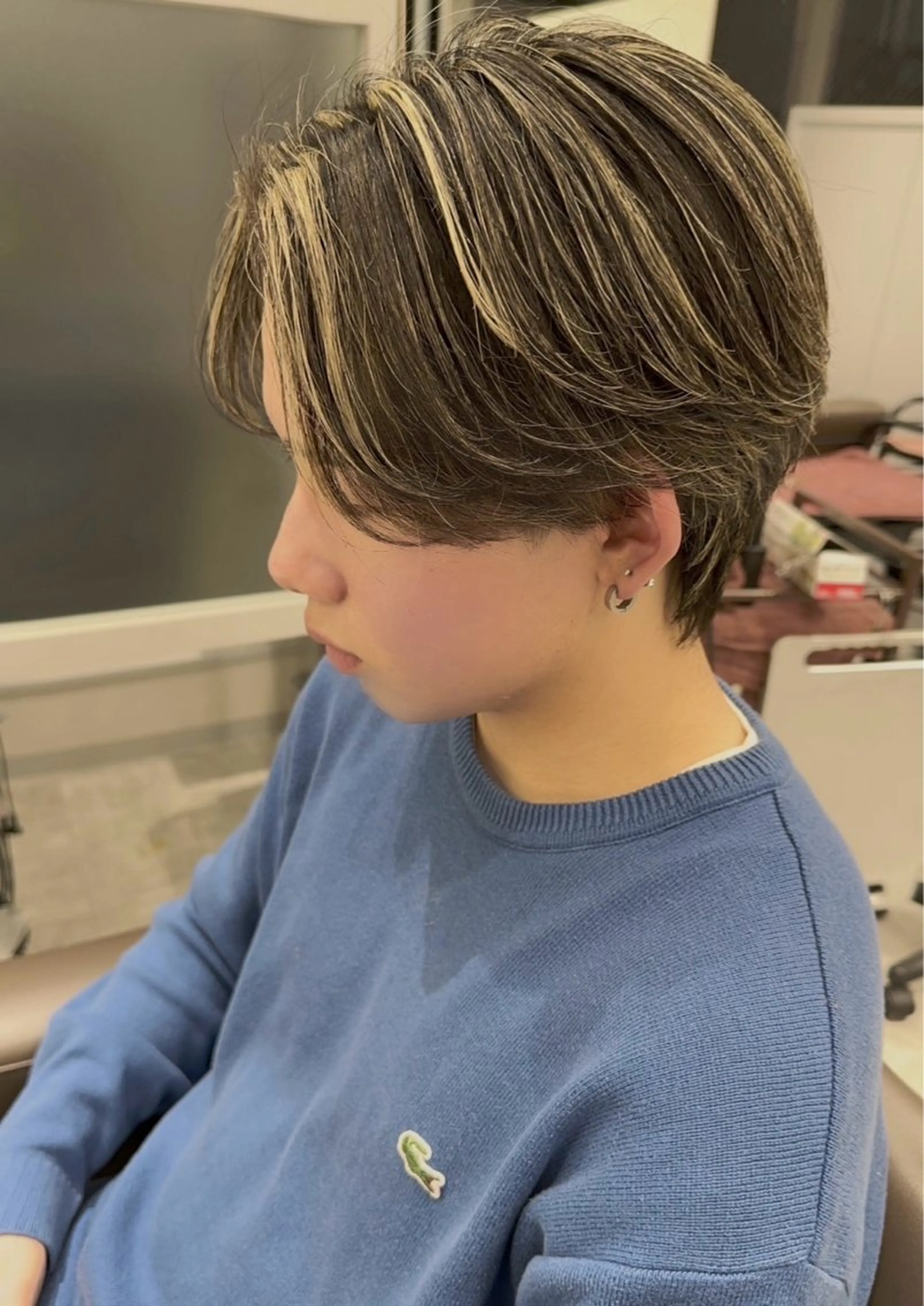 パーマ メンズ カット 加藤 拓海のヘアスタイル