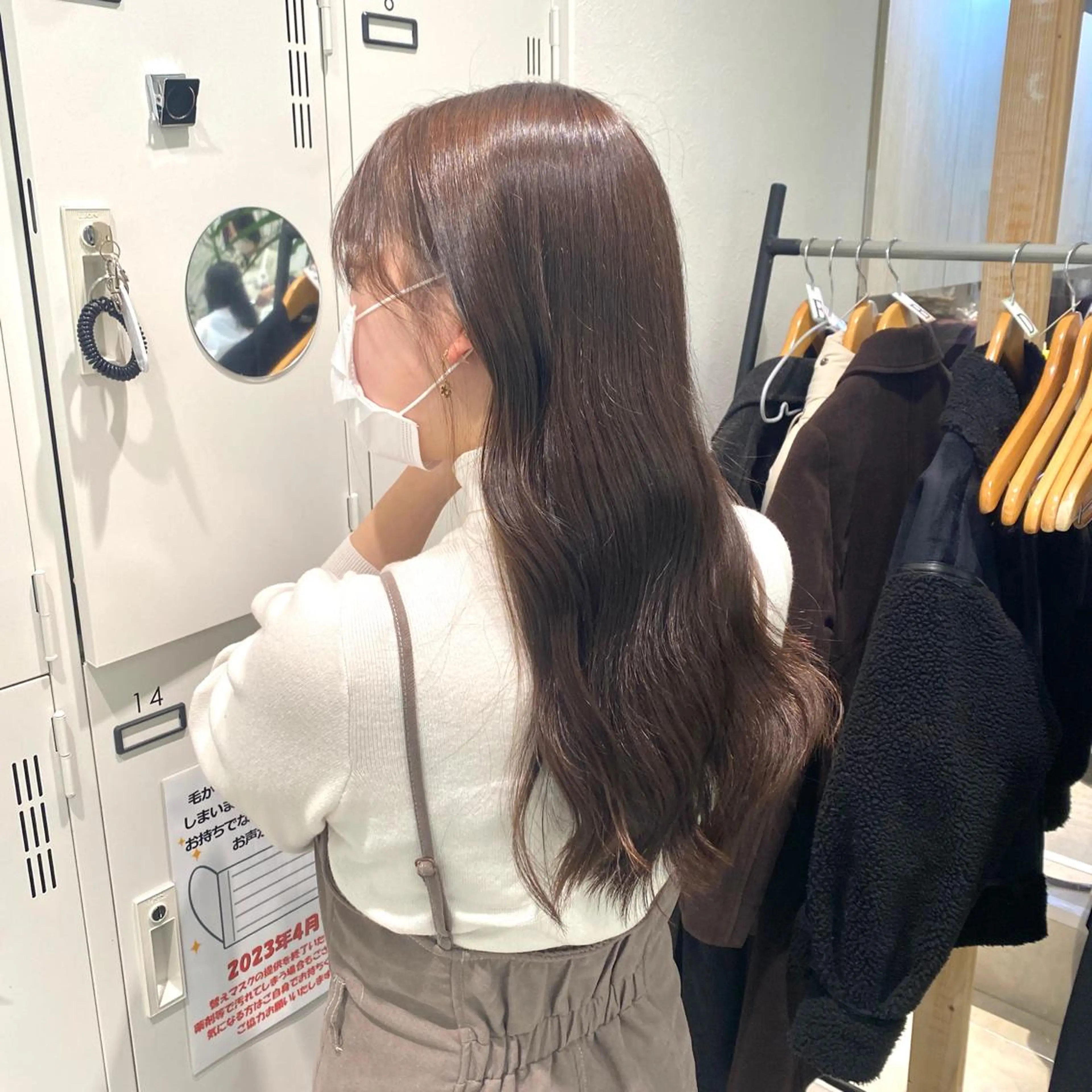 ロング カラー アッシュ アッシュブラウン ブラウンカラー THE ESCALA 町田所属・町田縮毛矯正/ 髪質改善/美髪特化のヘアスタイル