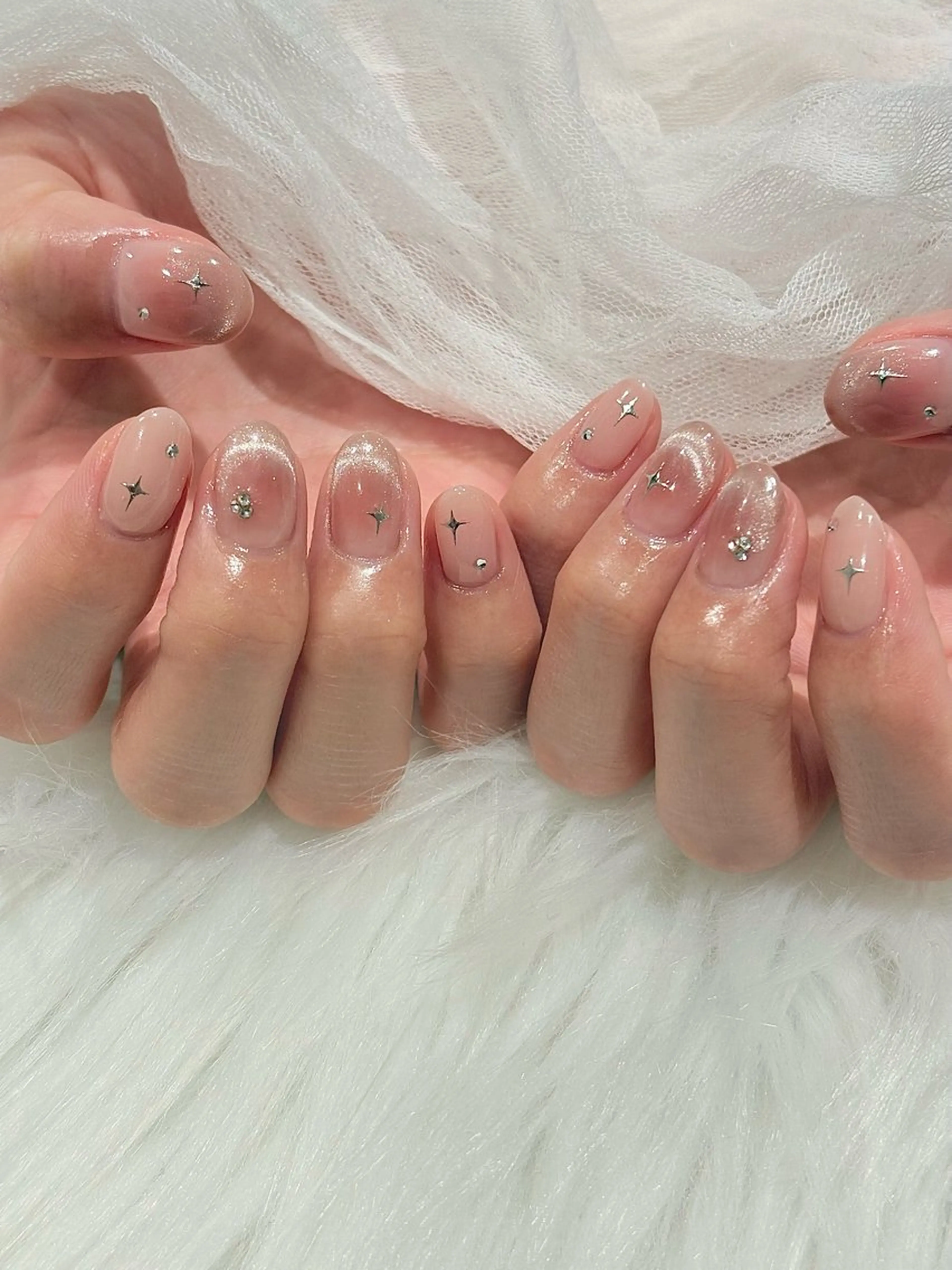 ネイル ASUKA nail 大人かわいいのネイルデザイン