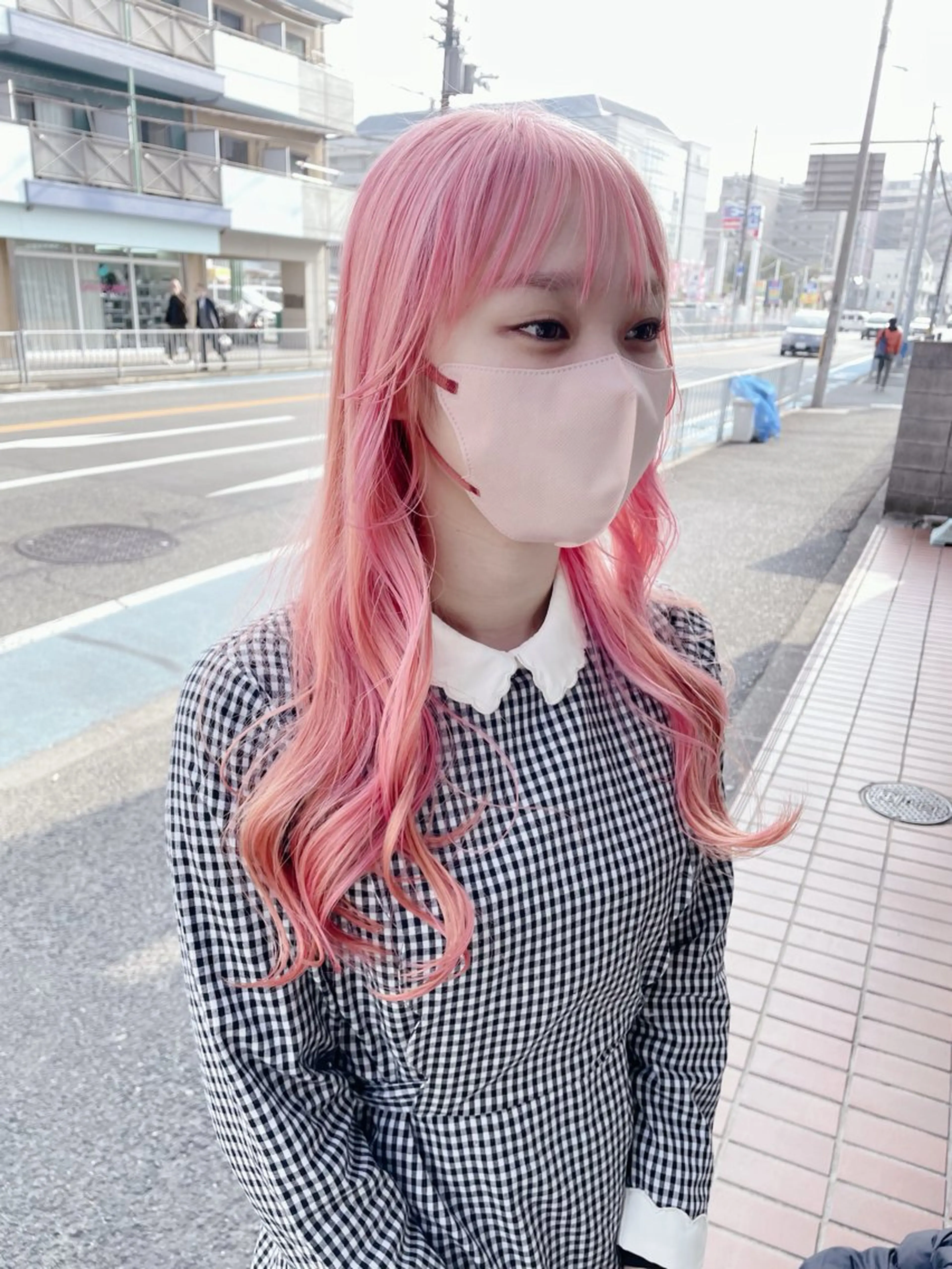 ロング popi 片岡のヘアスタイル