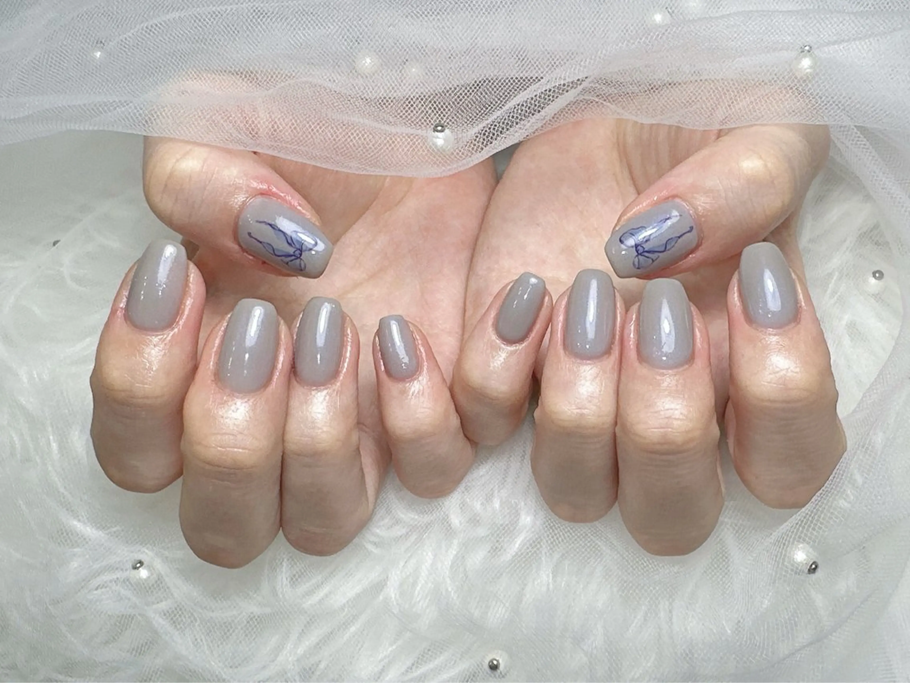 ネイル 【Eclat ｴｸﾗ】nail＆beauty所属・Eclat〔ｴｸﾗ〕 MOEKA𝜗𝜚*のネイルデザイン