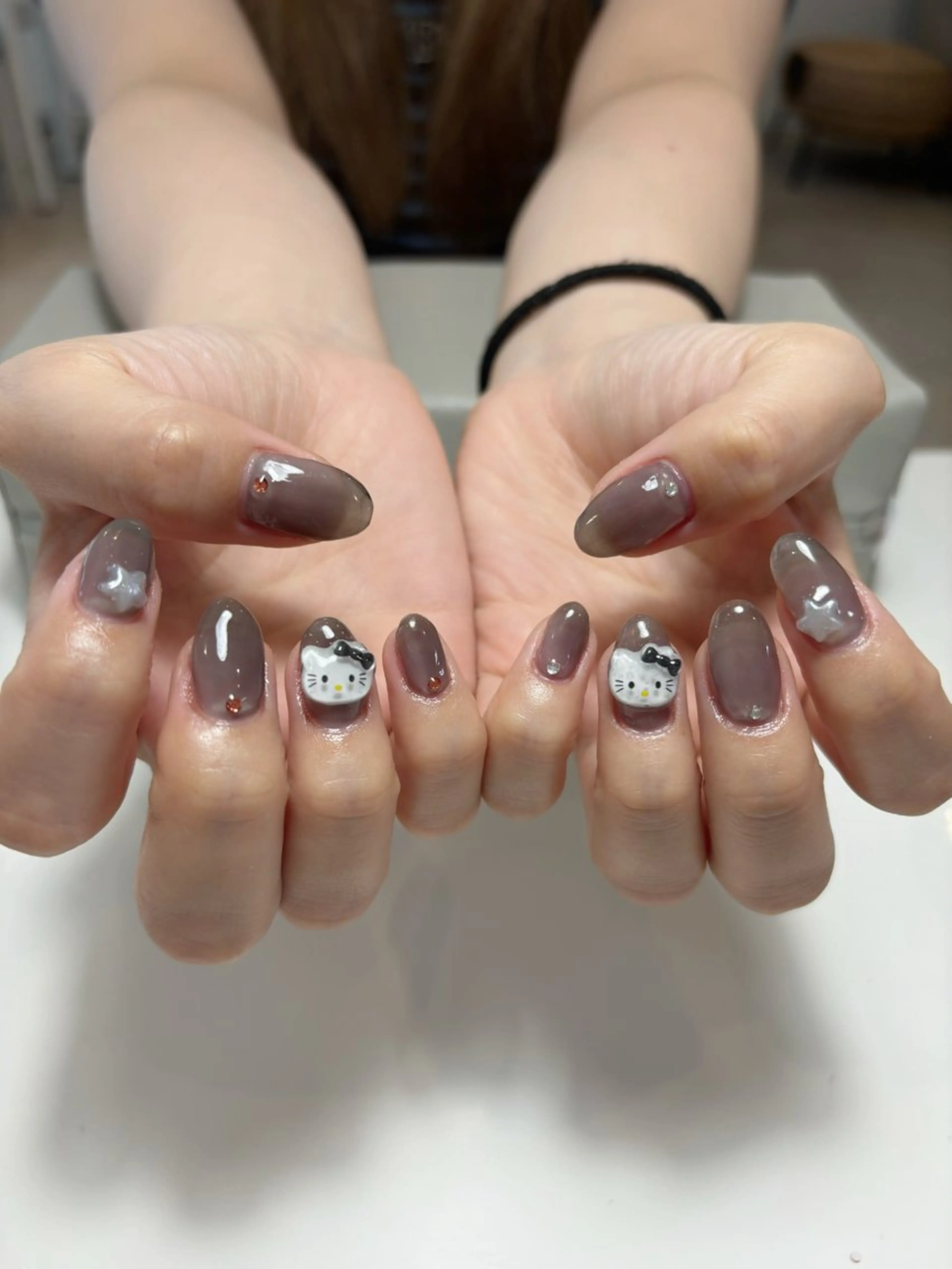 ネイル nailsalon mooi.外苑前所属・-mooi.- M a h oのネイルデザイン