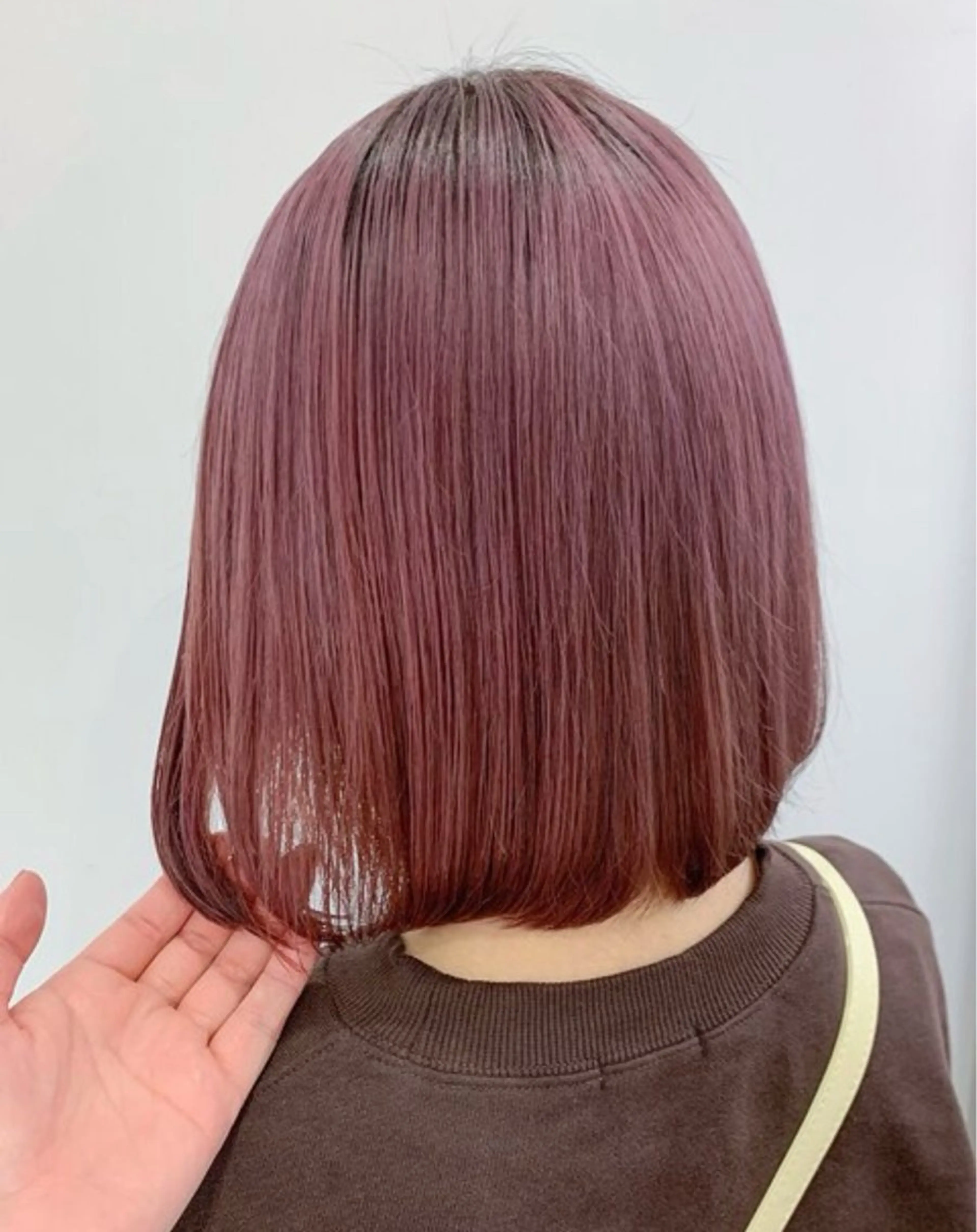 ショート カラー ヘアカラー トリートメント ルプラボウ/ 聖花/透明感カラーのヘアスタイル