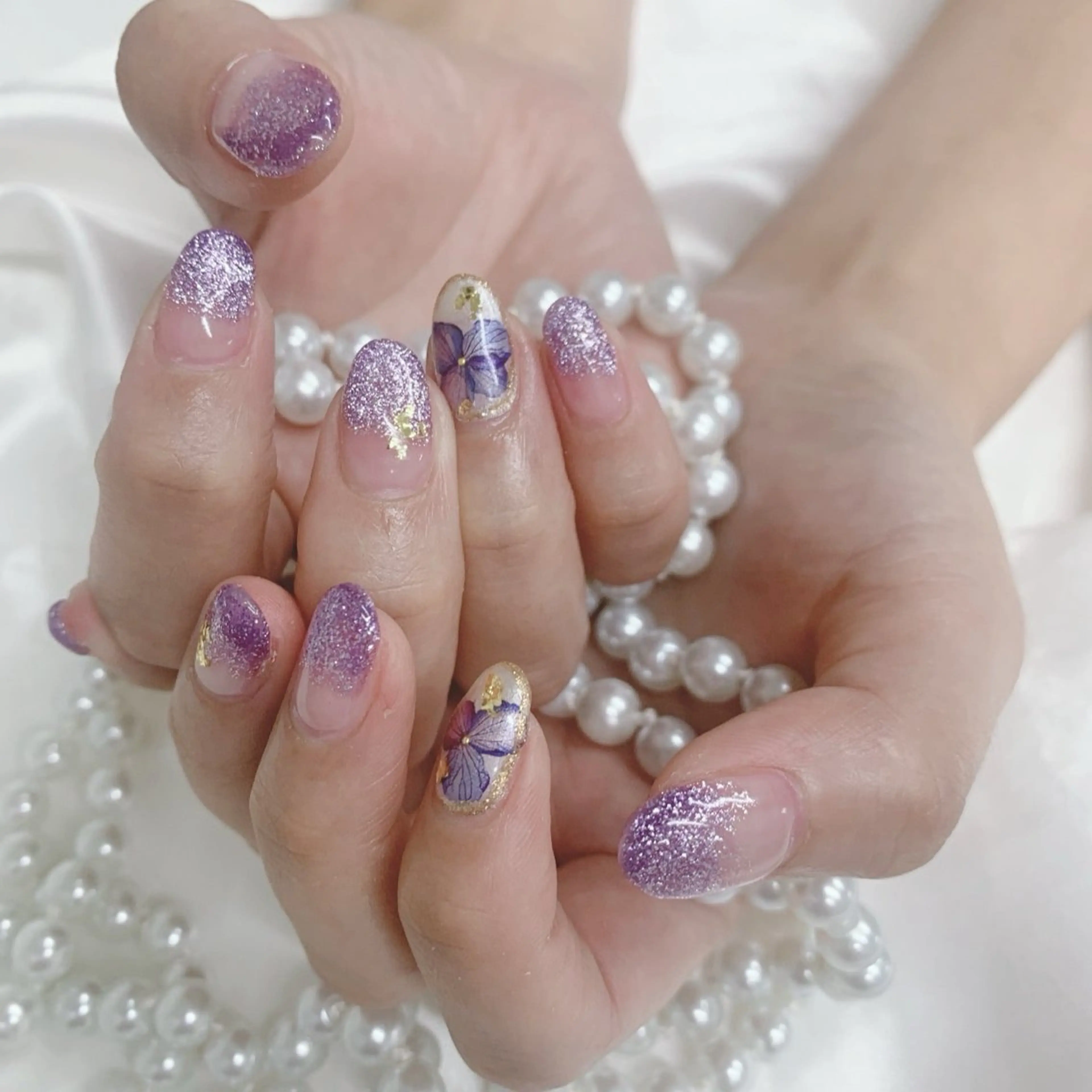 ネイル ハンドネイル ハンドケア Beauty Salon Ace（ネイルサロン　エース）所属・池袋フィルイン Ace♡長さだしのネイルデザイン