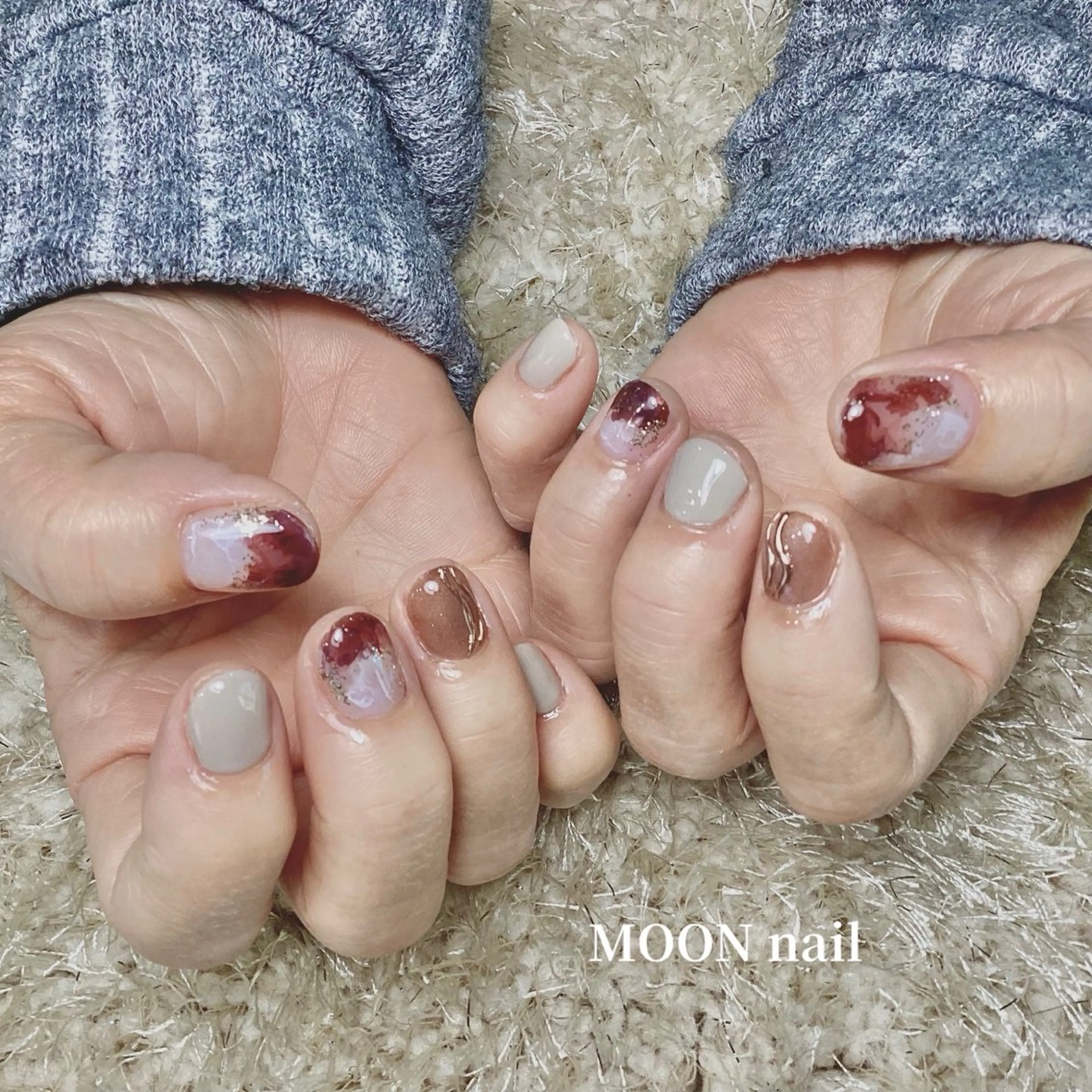 ネイル アートネイル 浦添 MOON  nailのネイルデザイン