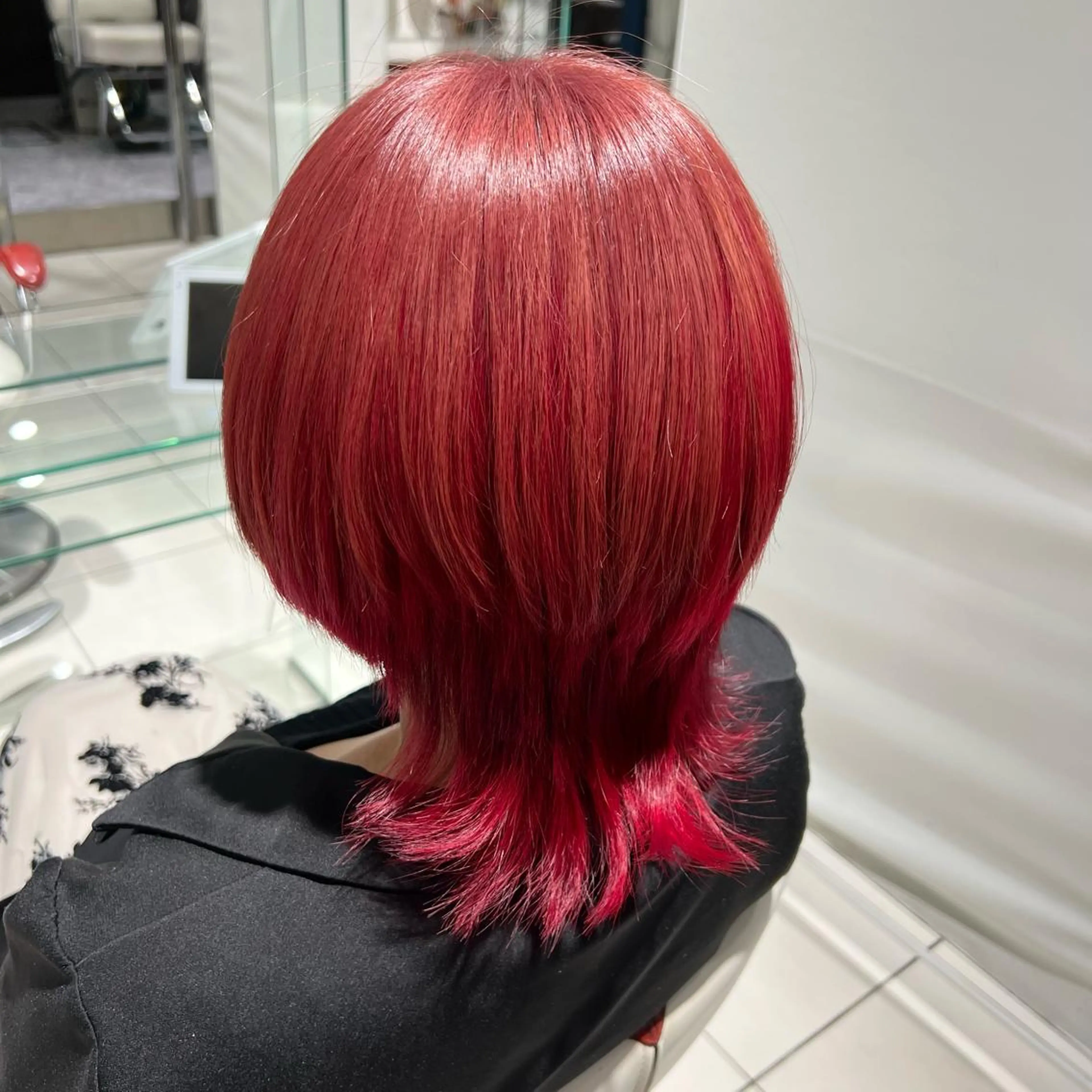 ミディアム カラー ヘアカラー トリートメント stylist 🐶内藤 成香のヘアスタイル