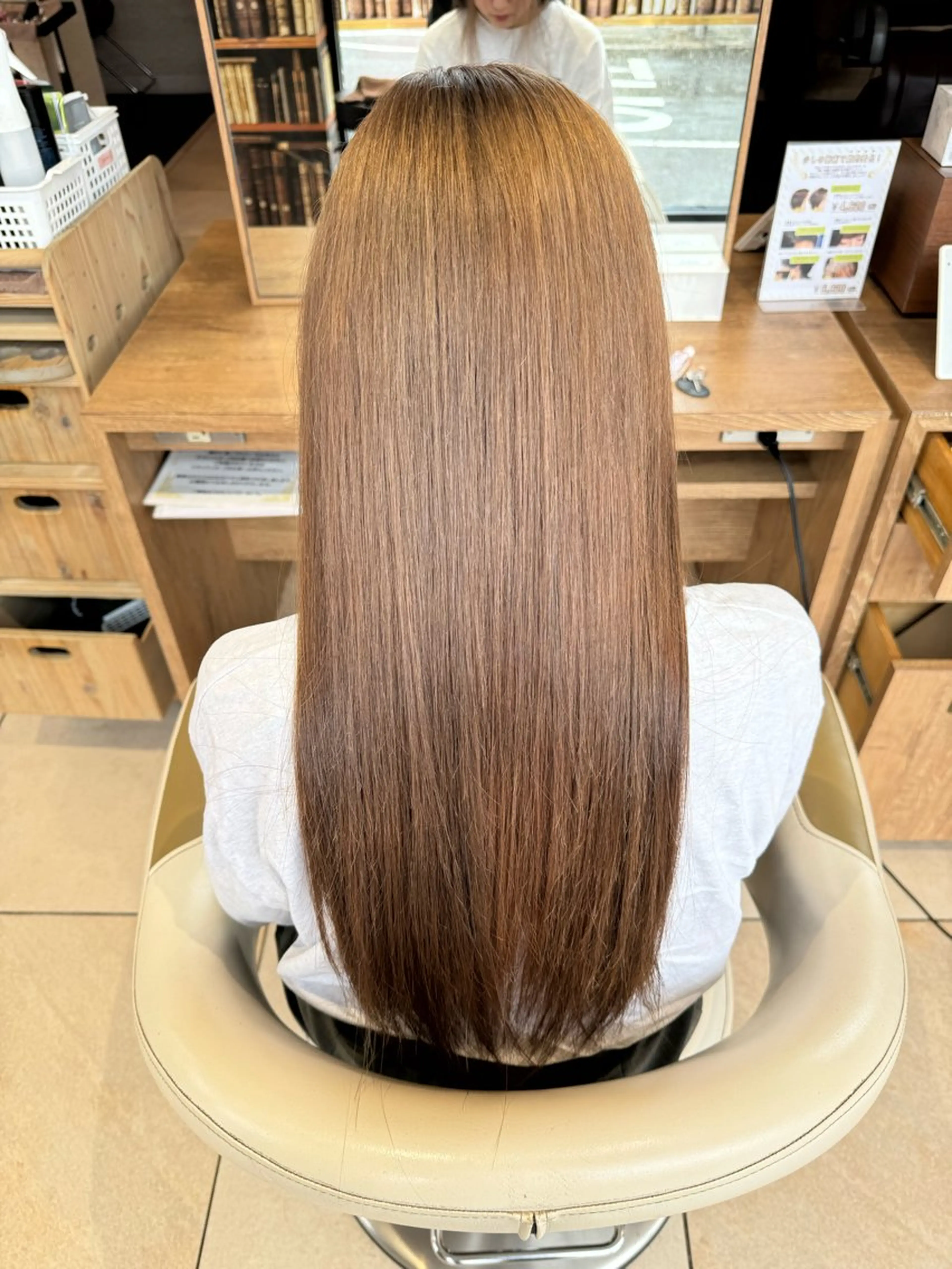 髪質改善ストレートの写真