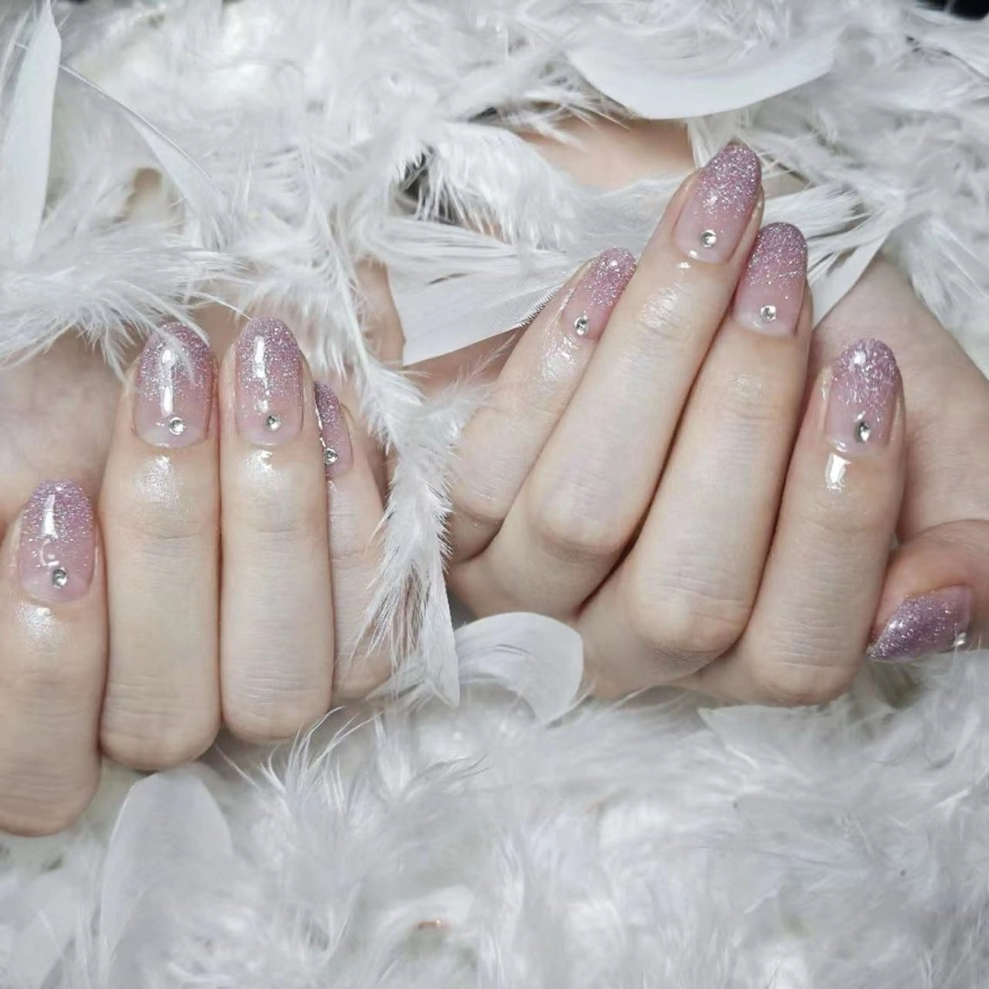 ネイル ハンドネイル DIAMOND Nail🍒のネイルデザイン