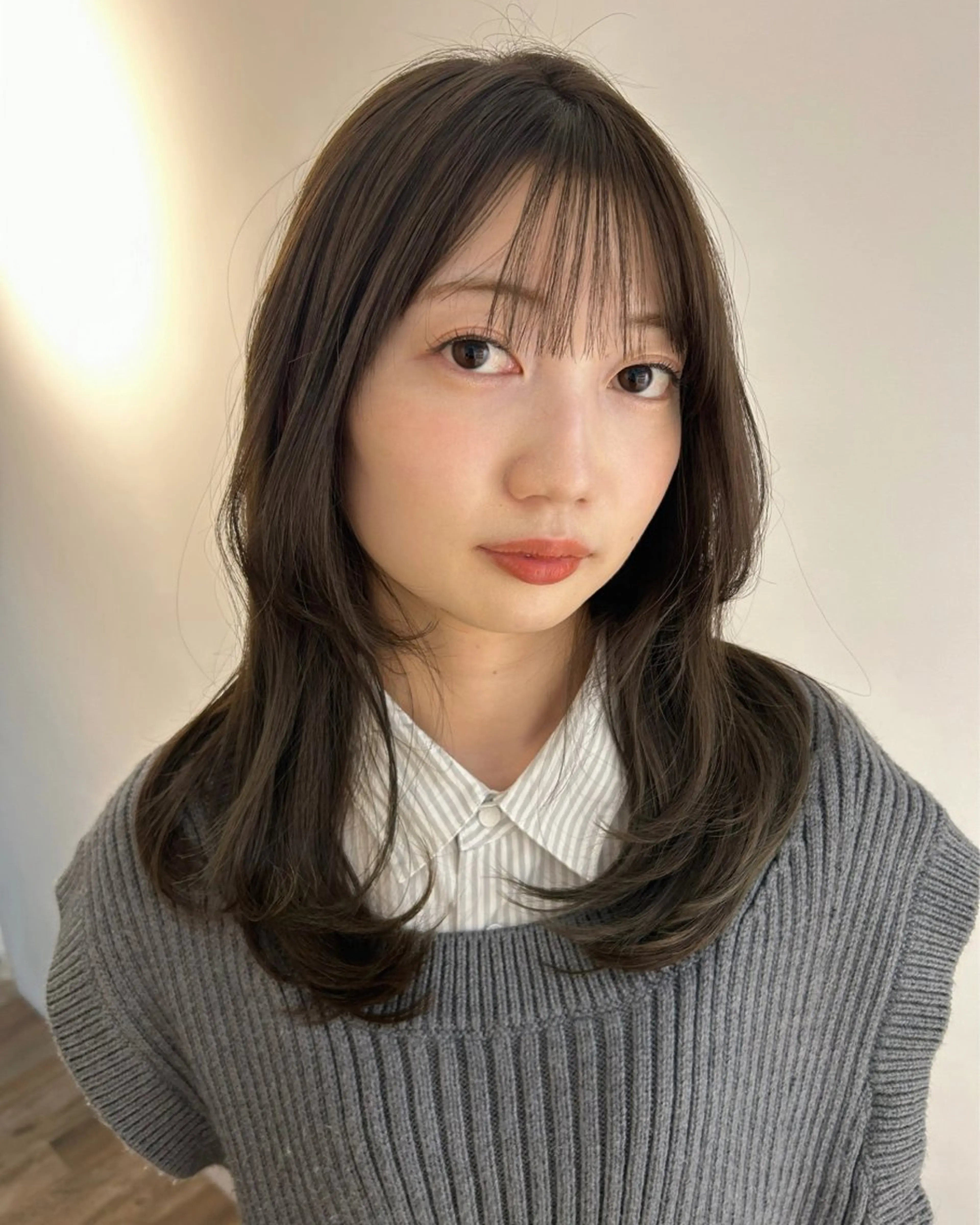 ロング レイヤーカット Ata.所属・kubo nozomiのヘアスタイル