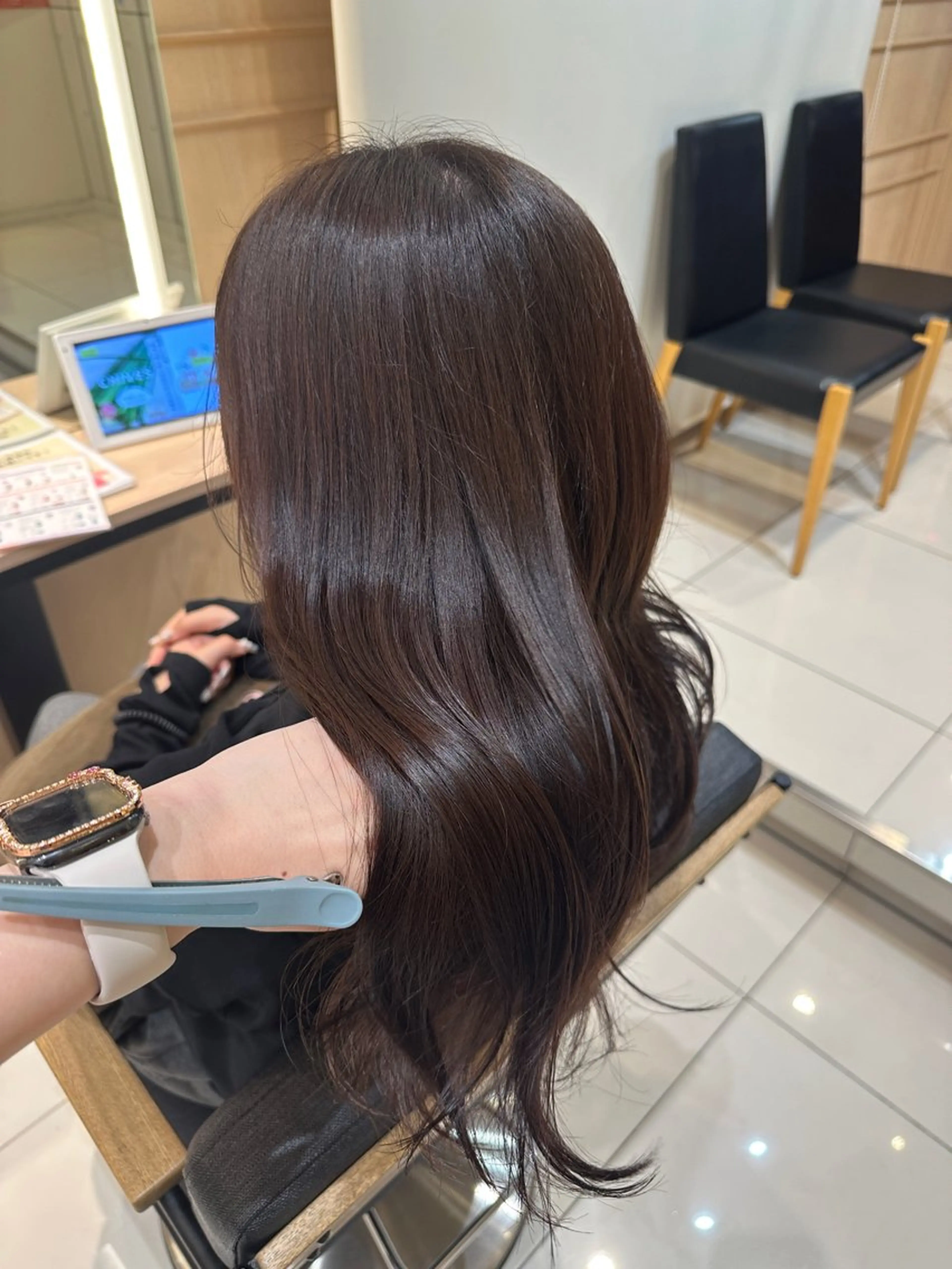 ロング カラー アディクシーカラー ヘアカラー 🌷暖色カラー Miku🌷のヘアスタイル