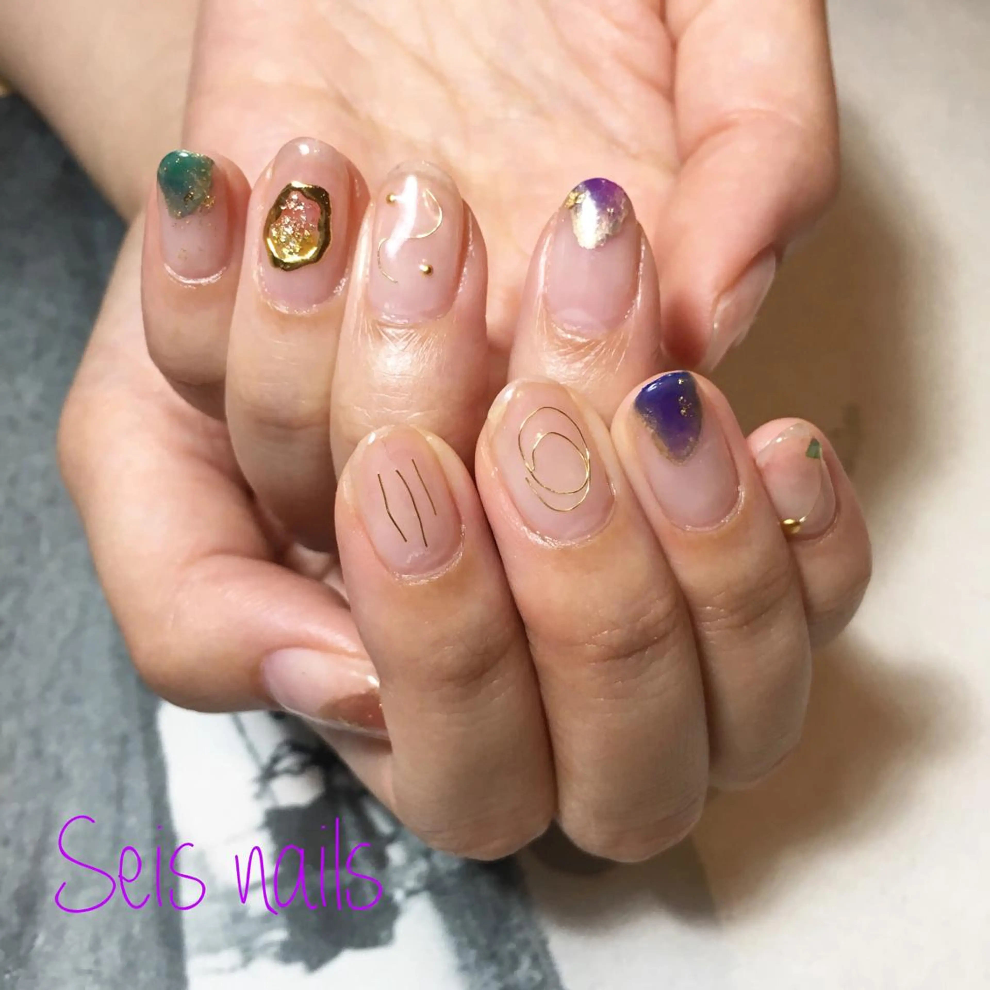 ネイル Seis Shihoのネイルデザイン