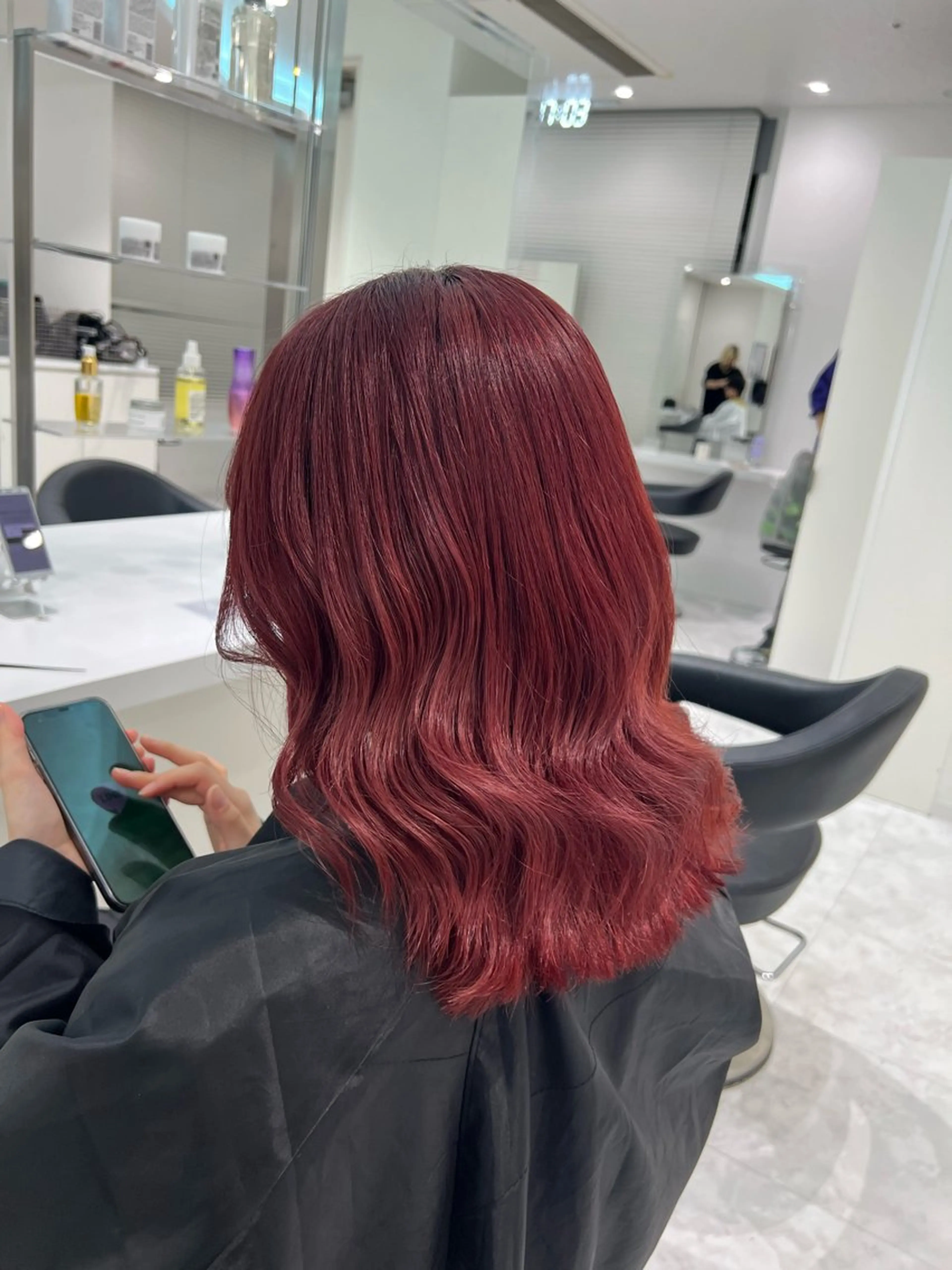 ロング カラー ダブルカラー 髪質改善 トリートメント ヘアカラー トリートメント ヘッドスパ ヘアセット 💖SAE💖 銀座美容師のヘアスタイル