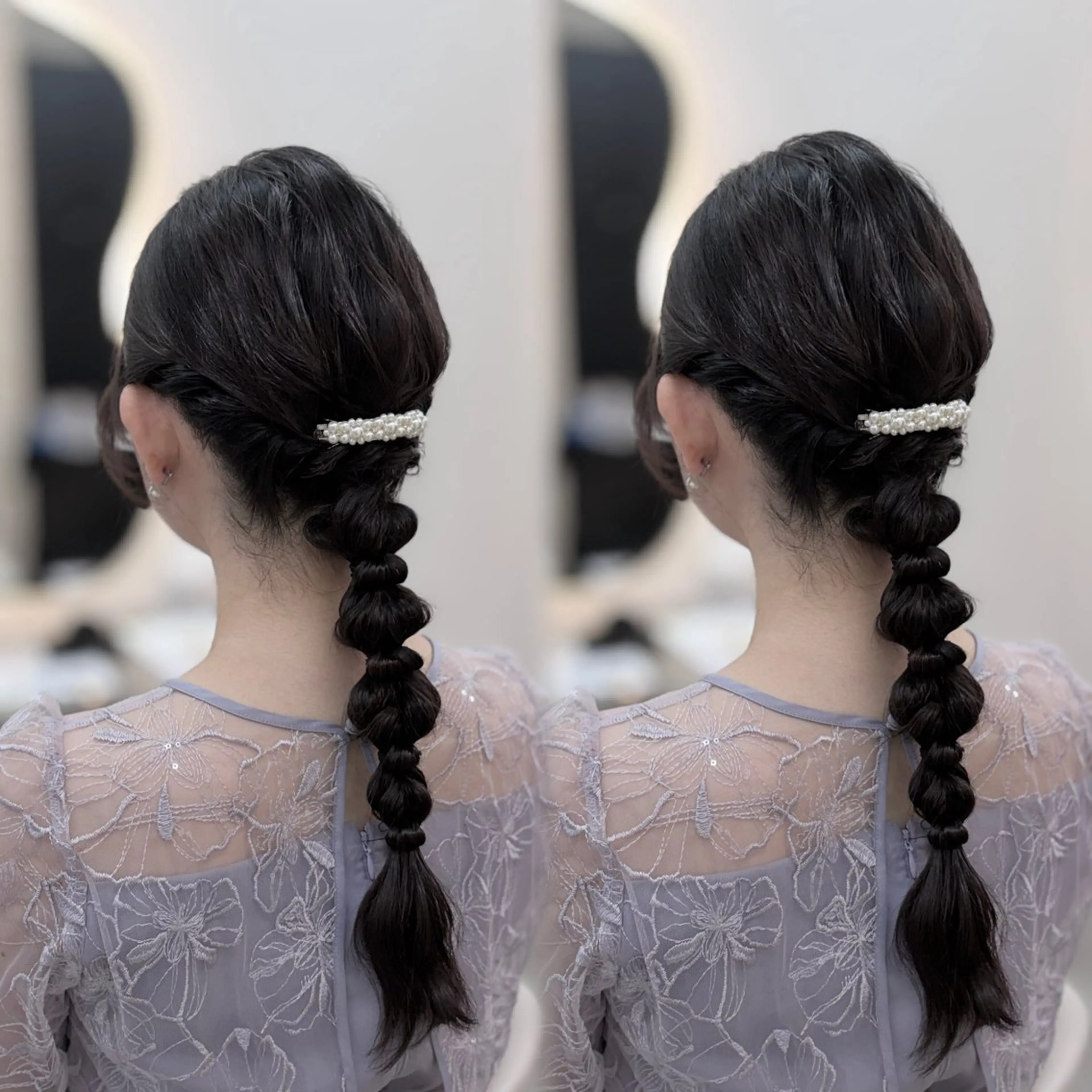 ロング ヘアセット yume lovisのヘアスタイル