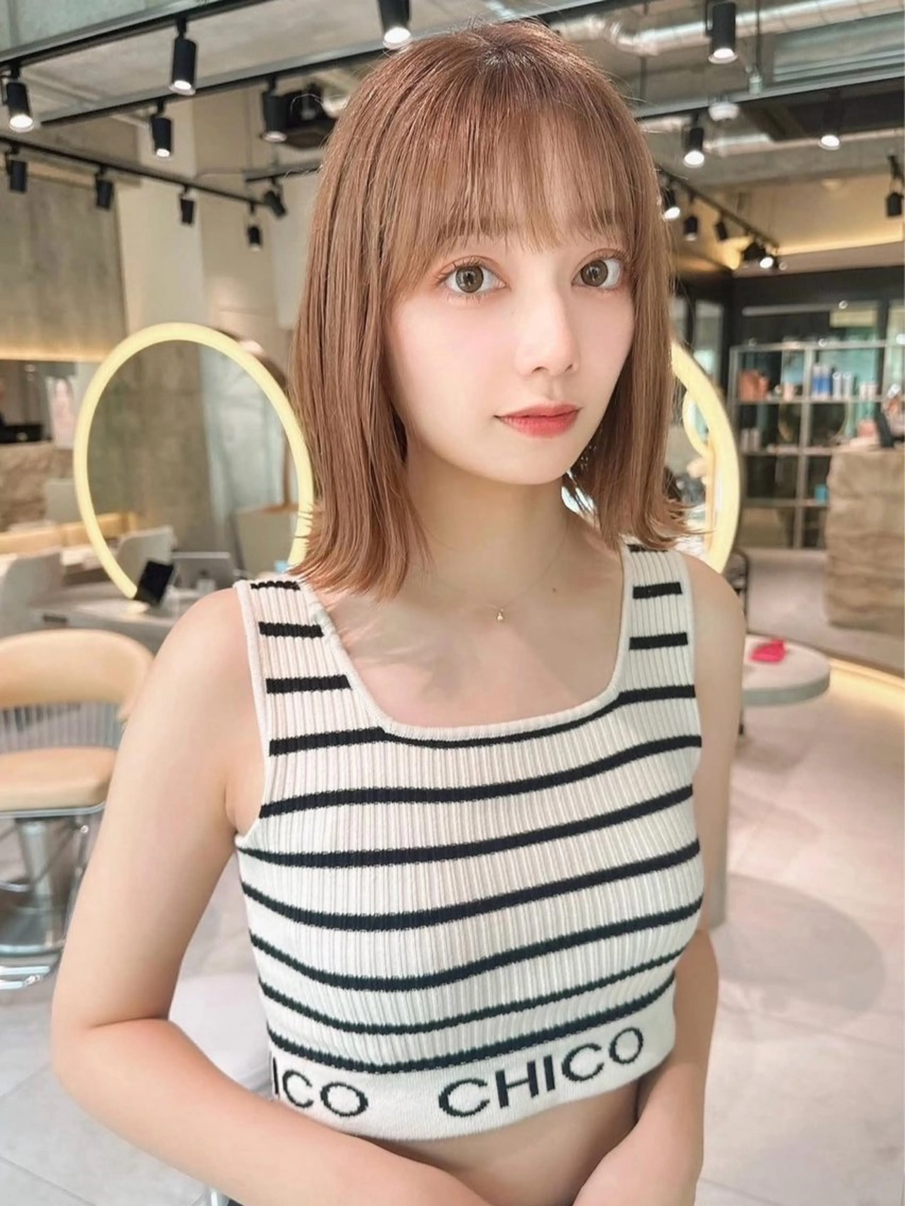 人気No.2似合わせカット➕ケアブリーチ➕トレンドカラー➕3ステップトリートメントの写真