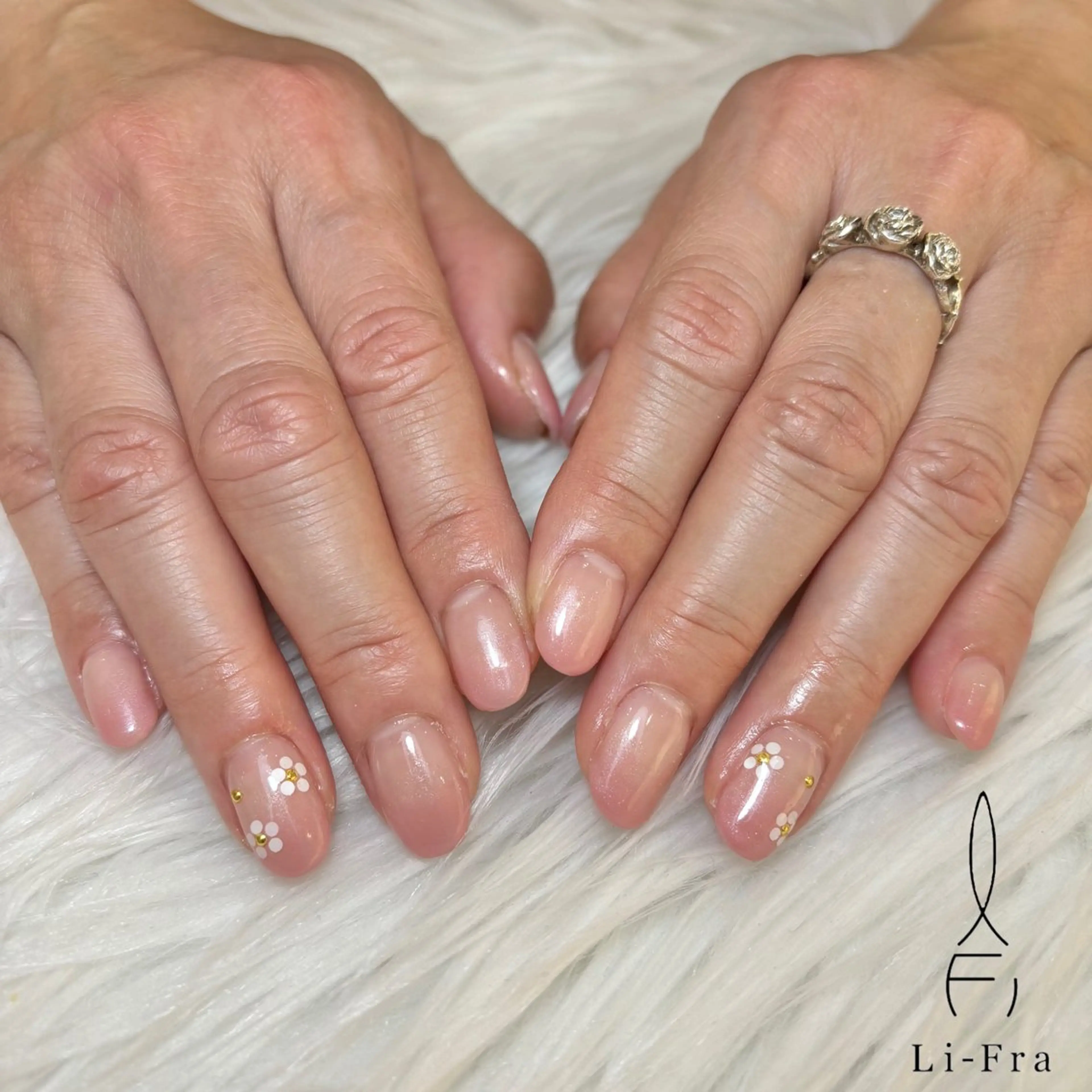ネイル ピンク 春ネイル lifra FURUTAのネイルデザイン