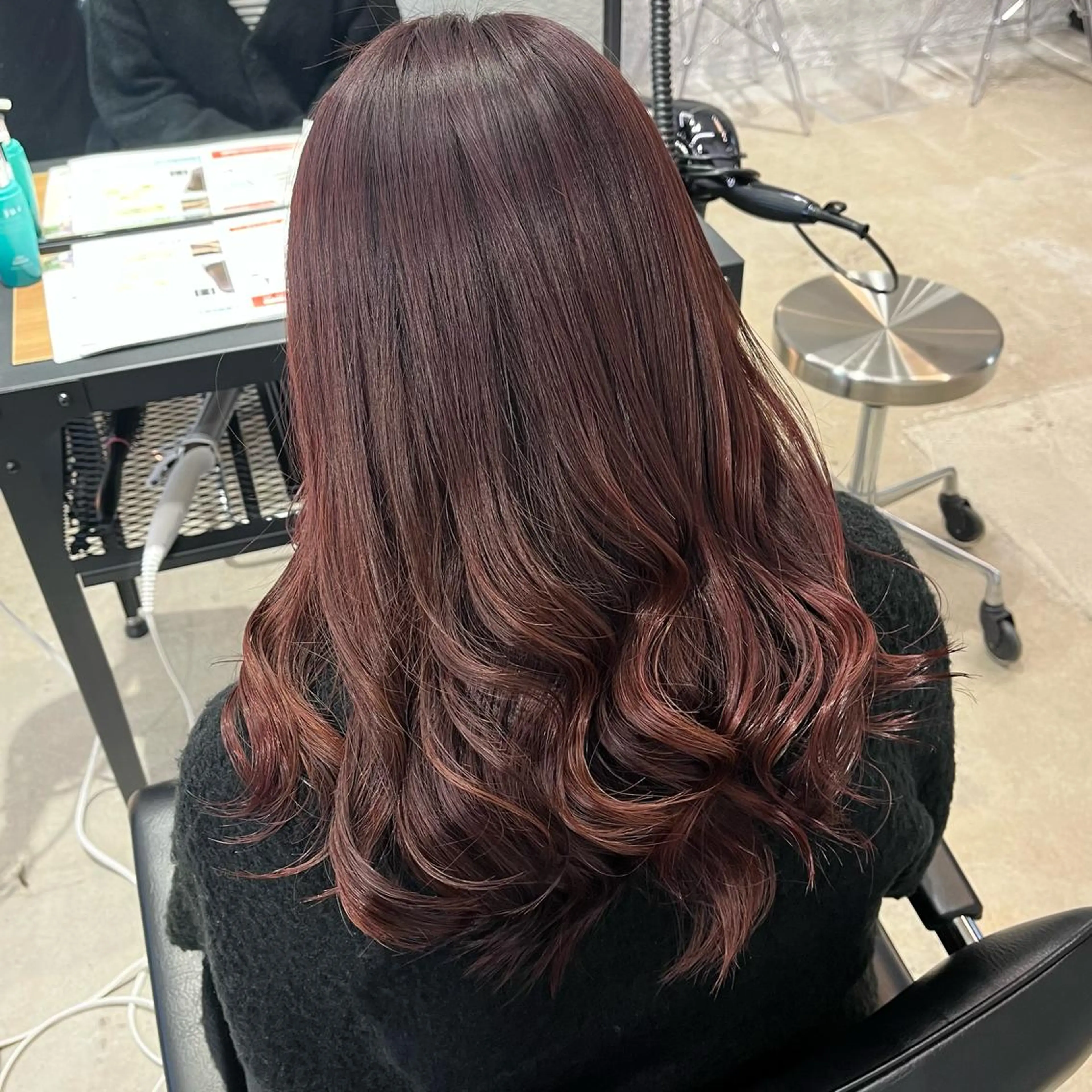 ミディアム パープルカラー baton hair salon所属・✽透明感カラー ✽ 🍆那須ももこ🍑のヘアスタイル