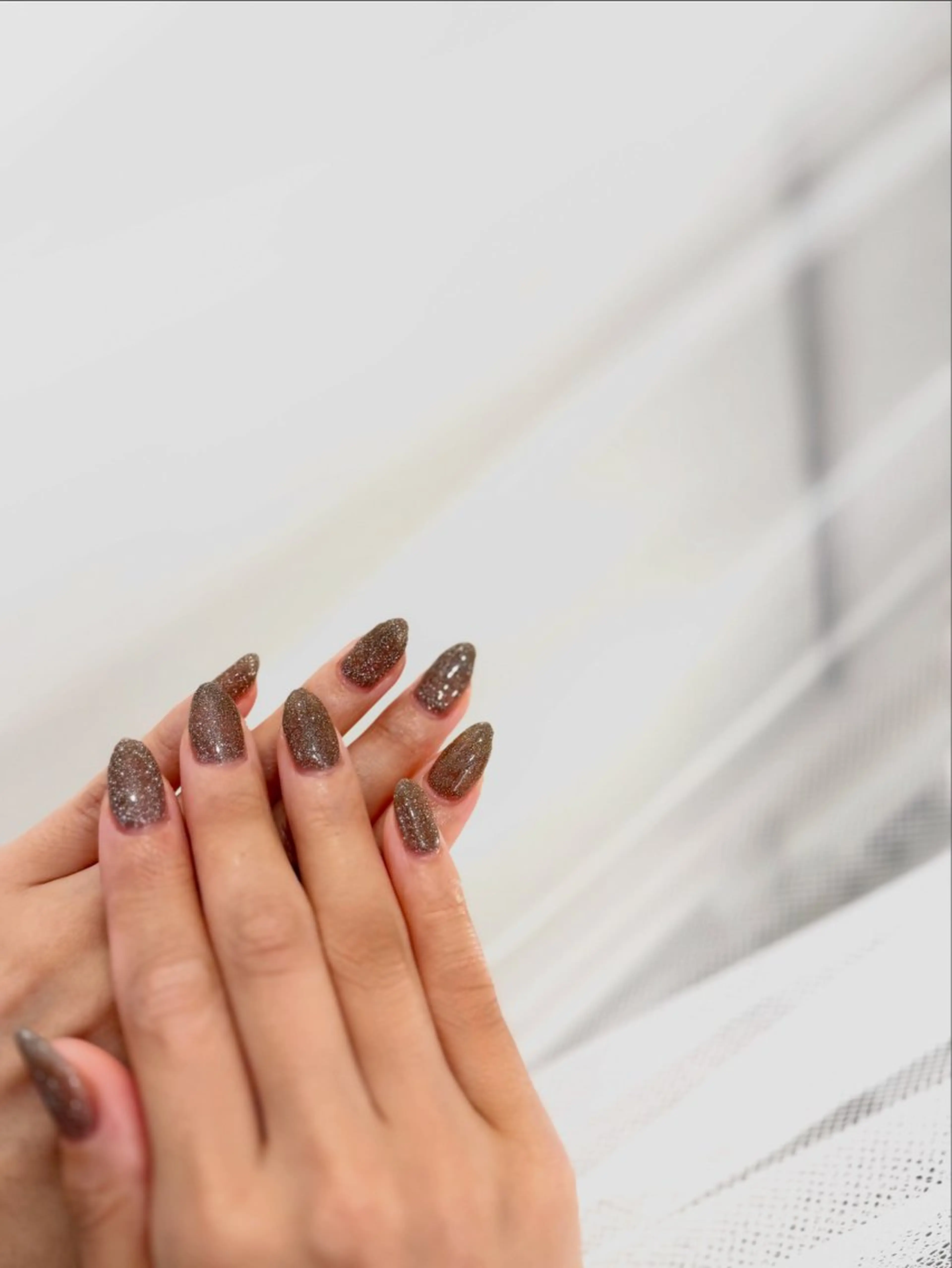 ネイル ブラウン フラッシュネイル ジェルネイル メンズネイル ハンドネイル マイムネイル所属・MIMnail メンズネイリストのネイルデザイン