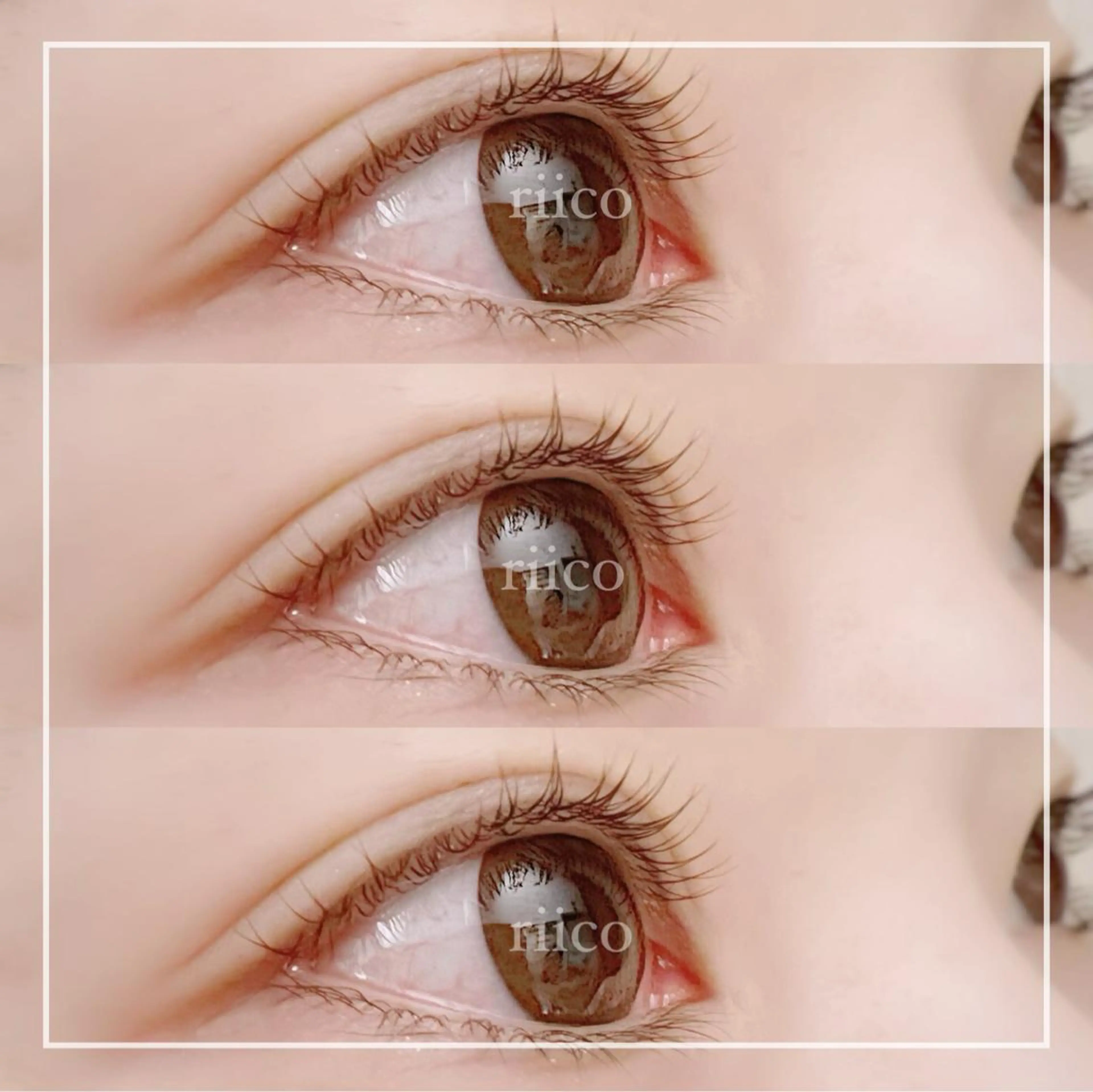 マツエク・マツパ KNACK eye lash RISAのマツエク・マツパデザイン