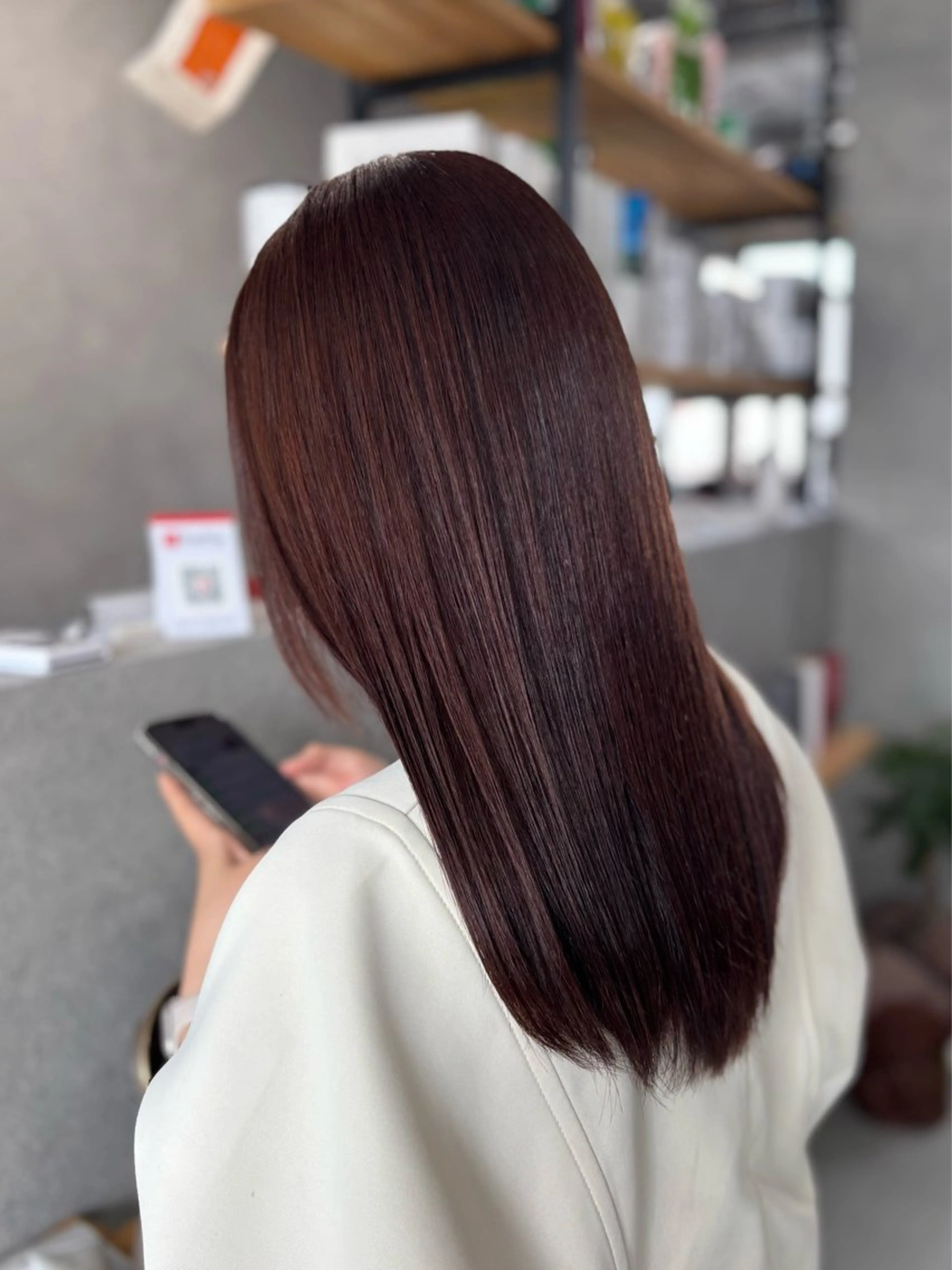 セミロング 野並 令弥のヘアスタイル