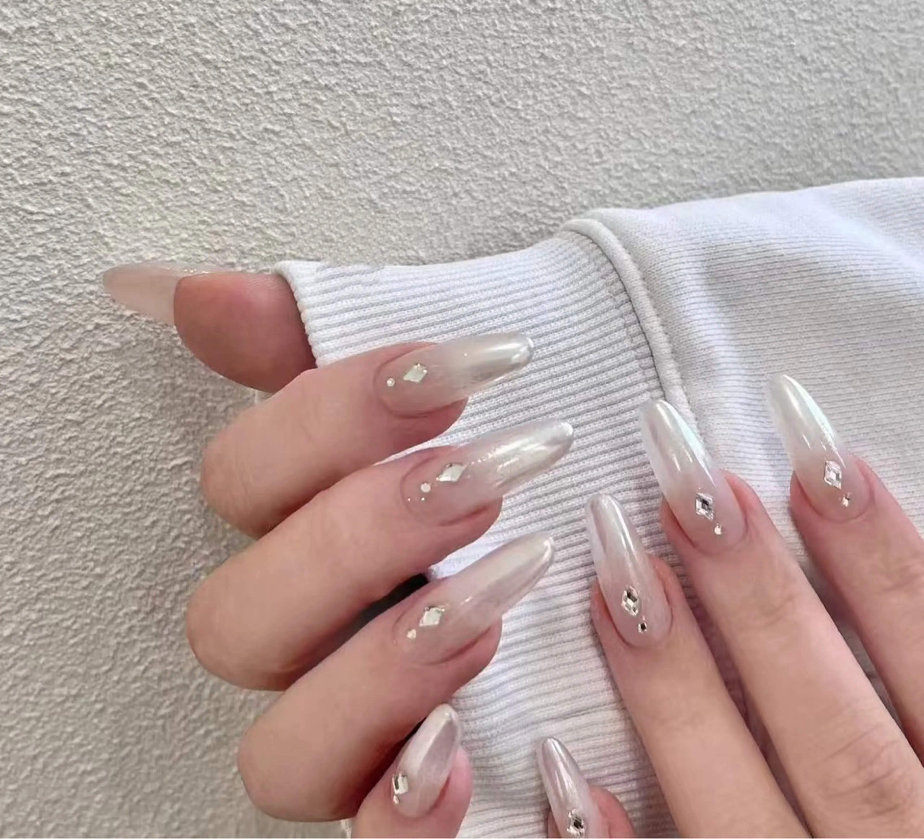 ネイル オーロラネイル フラワーネイル フットネイル フレンチネイル ジェルネイル ハンドネイル BabyYouMi ねねのネイルデザイン