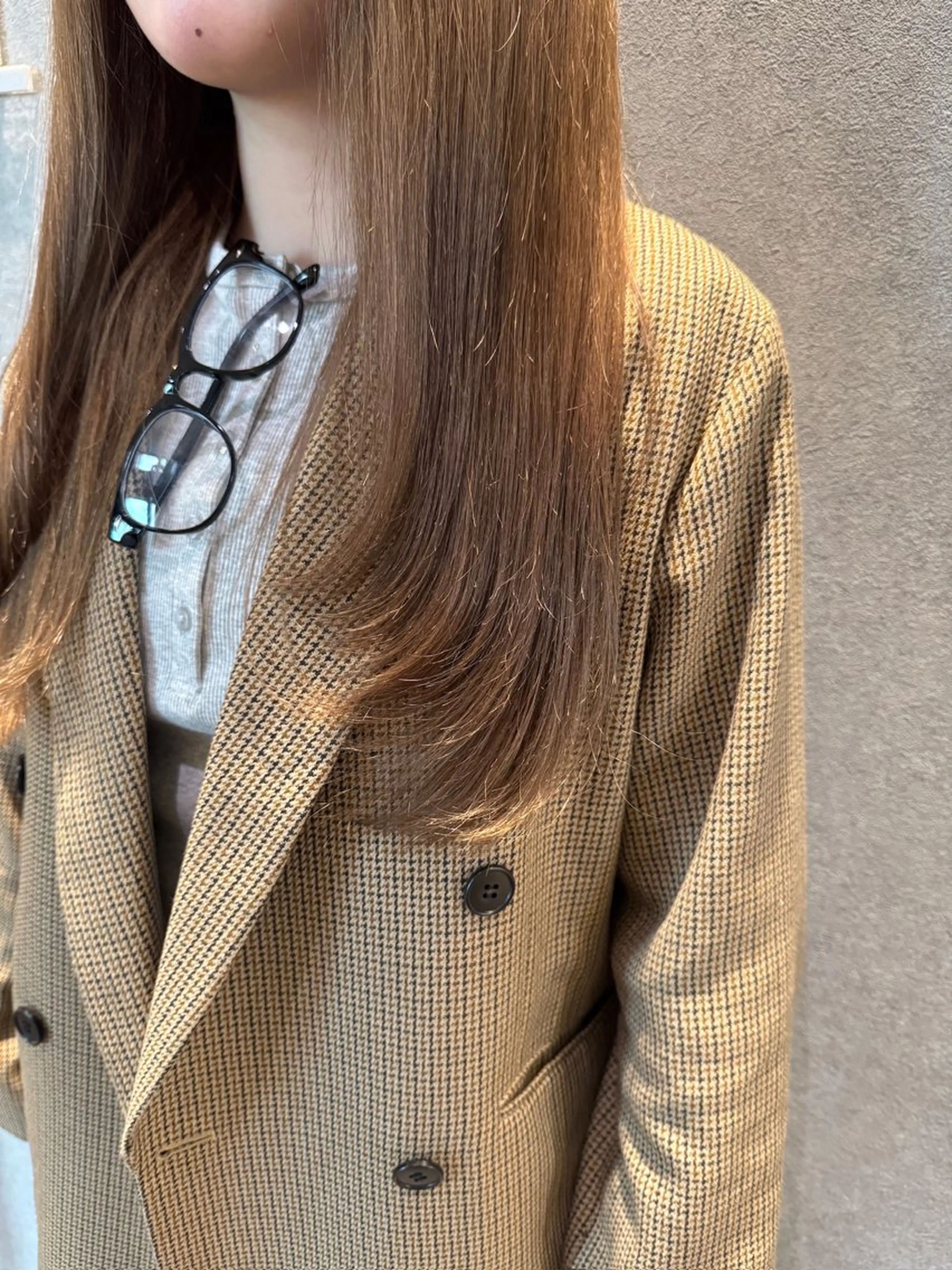 ロング レイヤーカット カット カラーモデル𓍲艶髪 🫧秋積日向のヘアスタイル