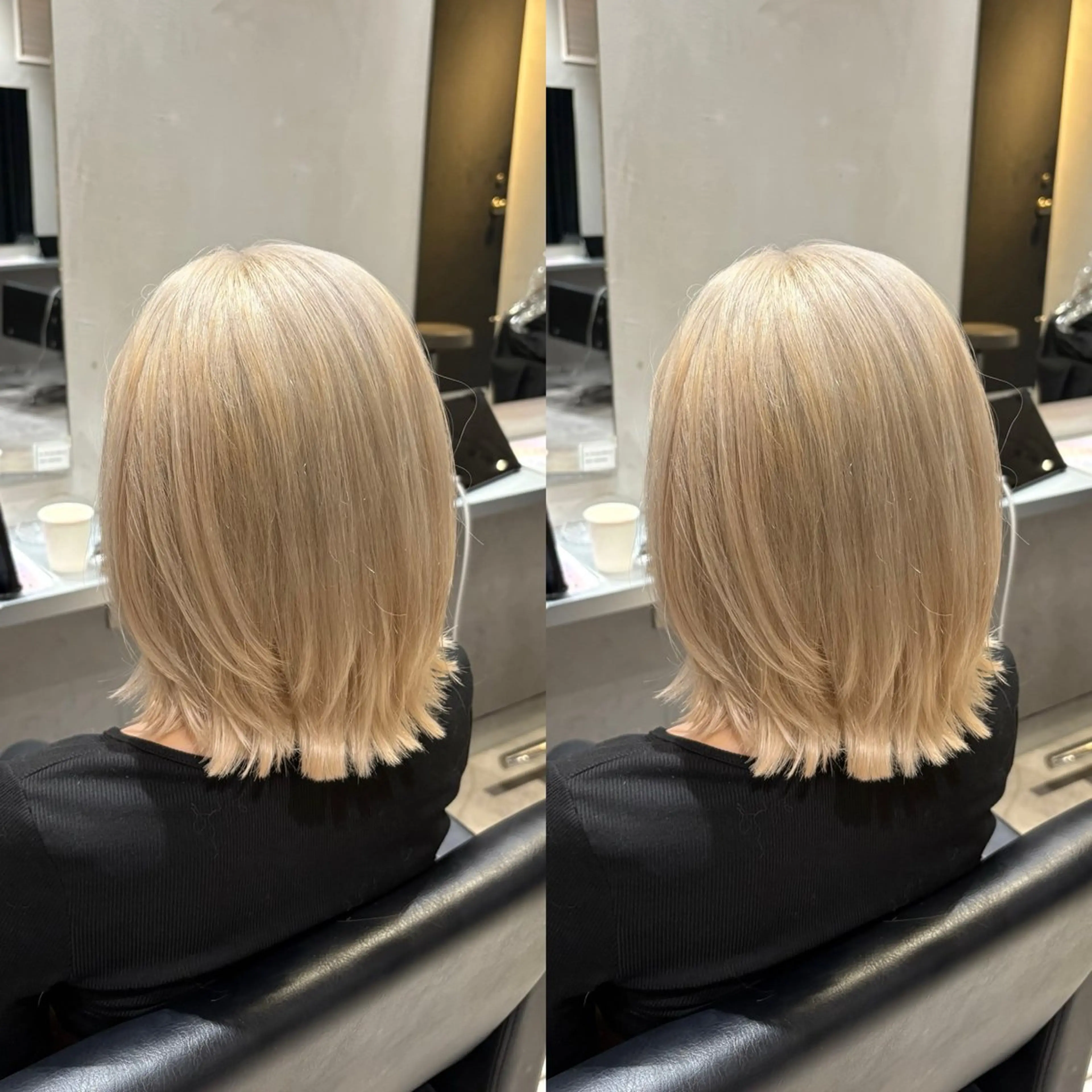 ミディアム カラー Minami. 🩵 再現性特化ヘアのヘアスタイル