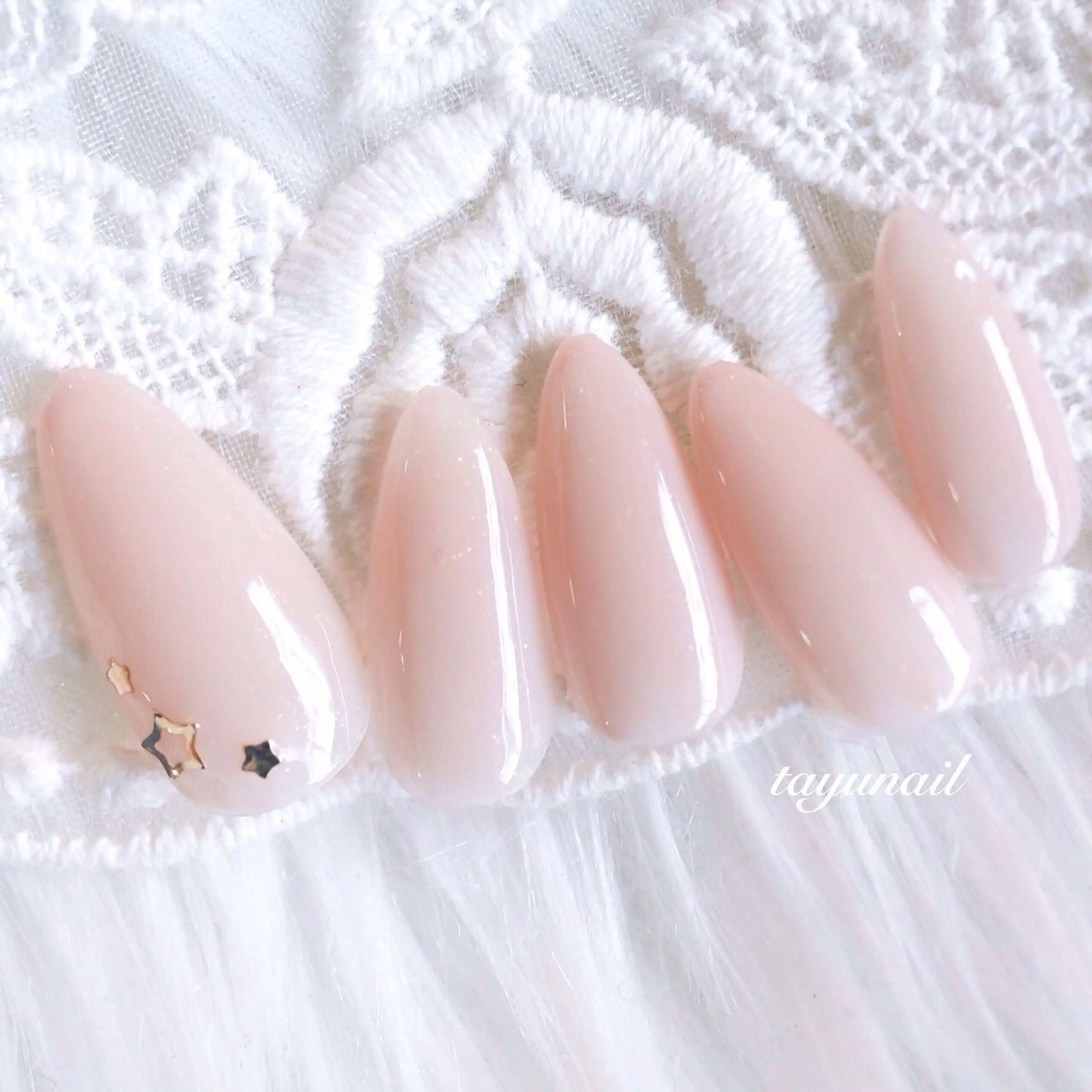 ネイル アートネイル ジェルネイル パラジェル シンプルネイル ハンドネイル ネイルサロン・ネイルスクール　たゆnail所属・ネイルサロン 【たゆnail】のネイルデザイン