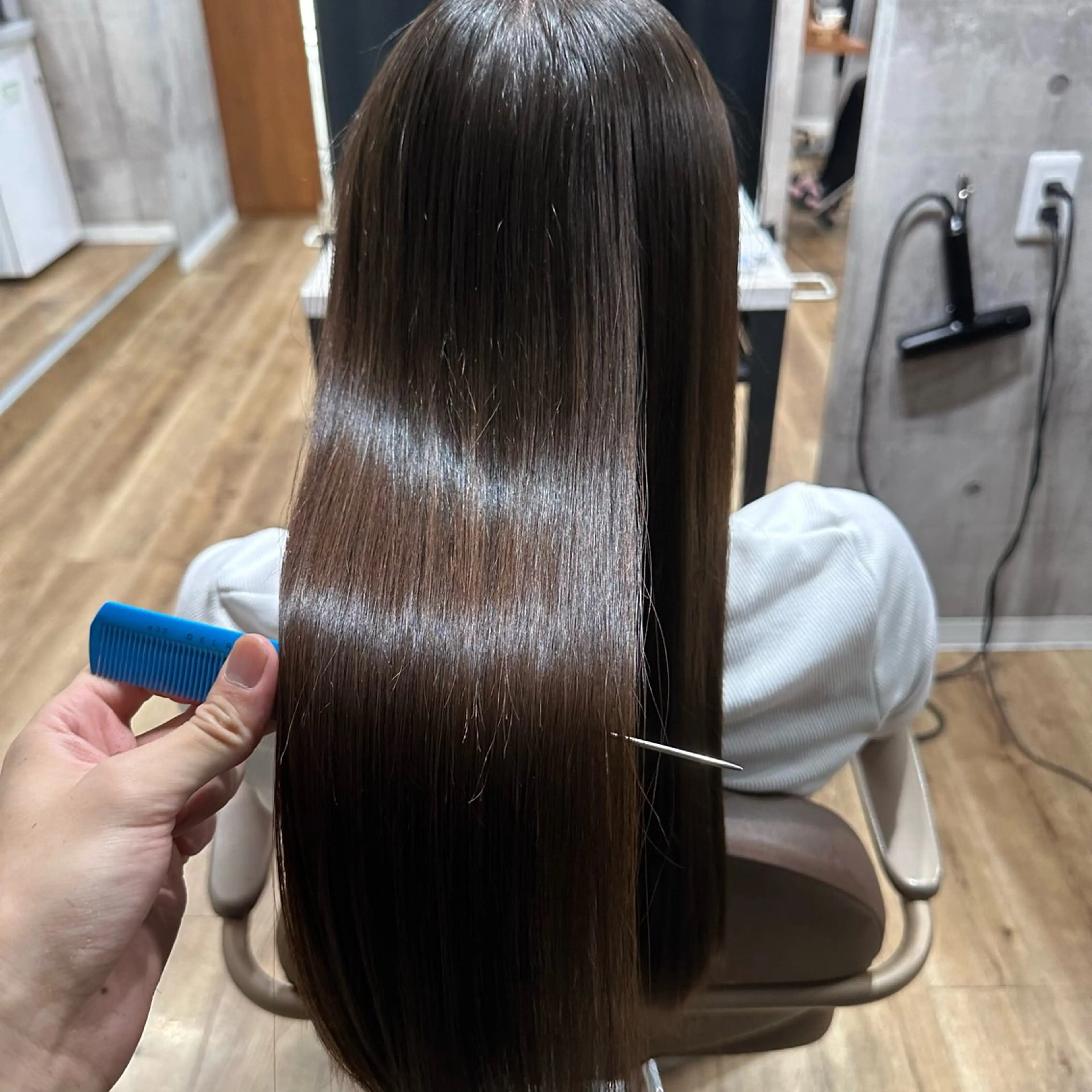 ロング カット トリートメント _white南海難波店所属・髪質改善/ウスイ アイキ/_WHITEのヘアスタイル