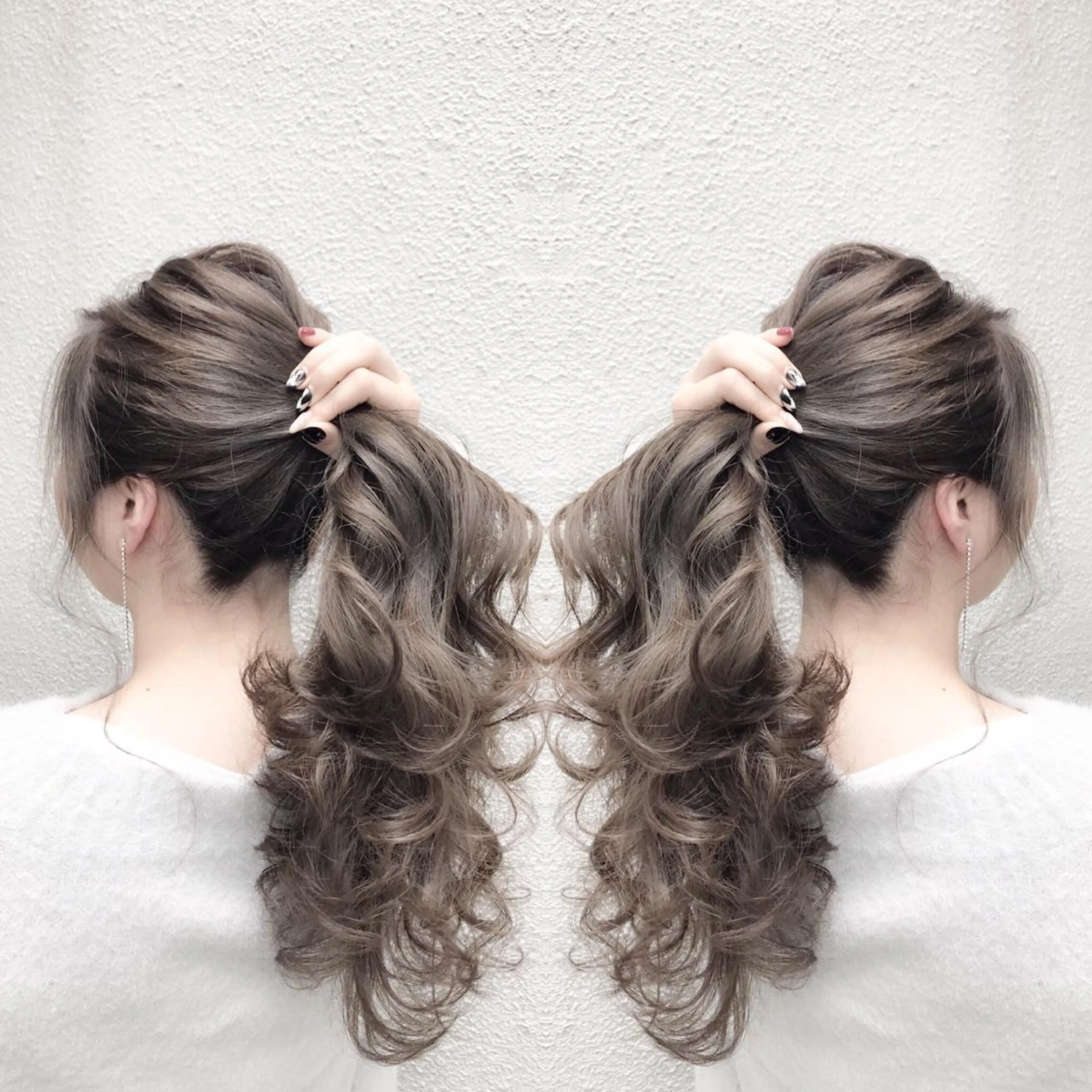 ロング カラー ベージュカラー フォギーベージュ supbytomee所属・カラー特化型サロン #SUP.のヘアスタイル