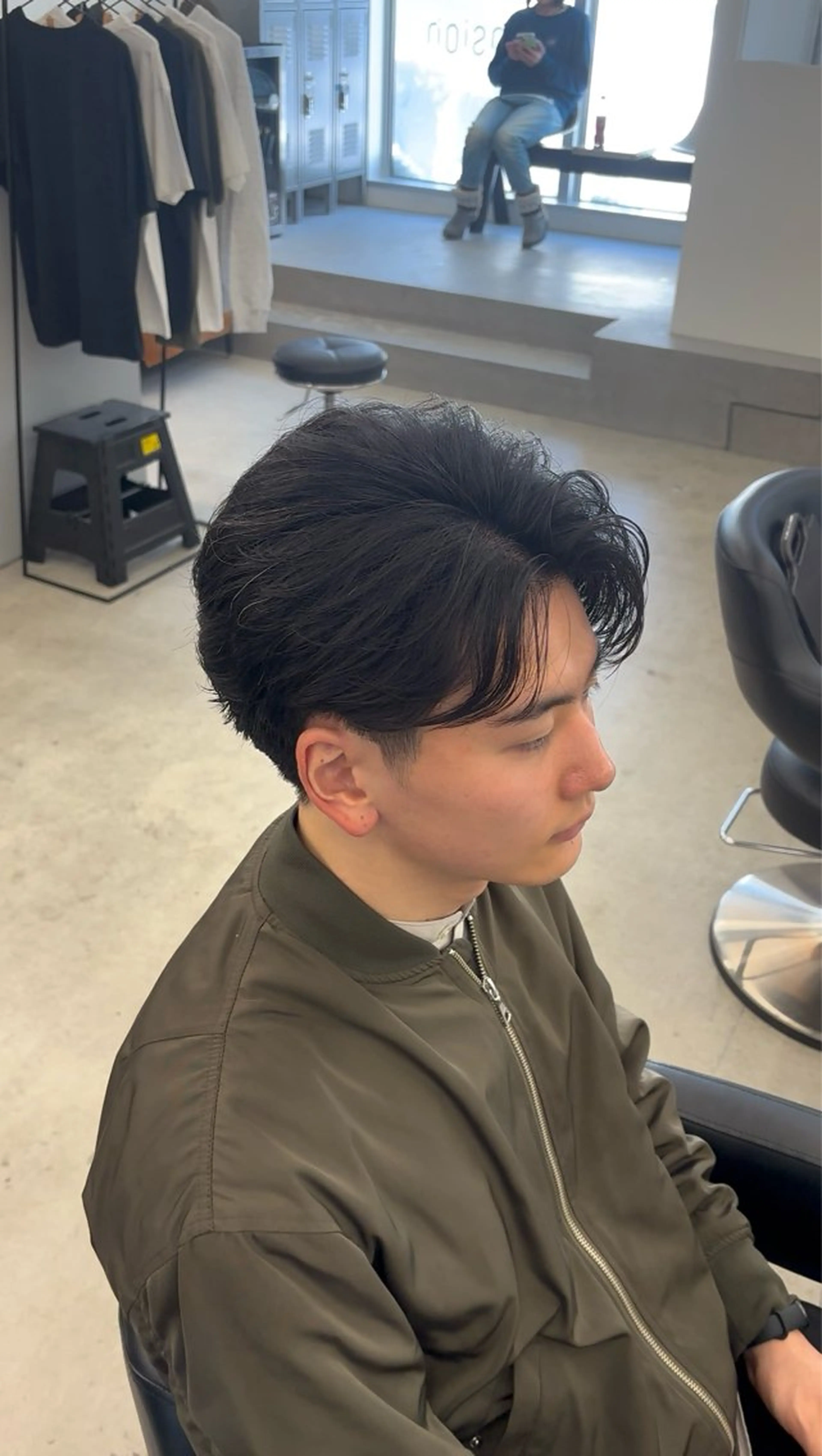 ショート メンズ フェザーパーマ メンズパーマ カット パーマ なりたひろと / メンズパーマのヘアスタイル