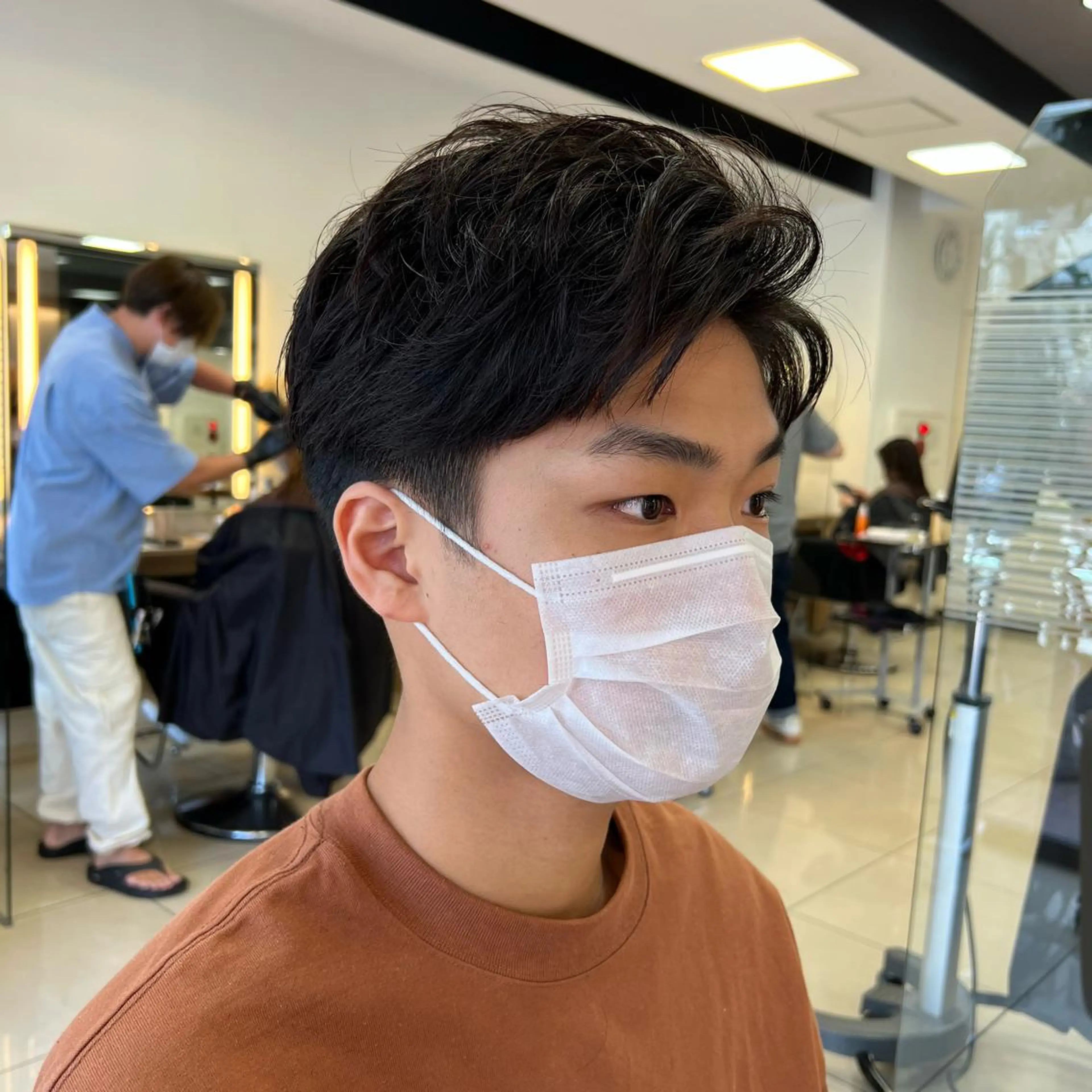 ショート メンズ 茅ヶ崎パーマ特化/ スパイラル/ハルキのヘアスタイル