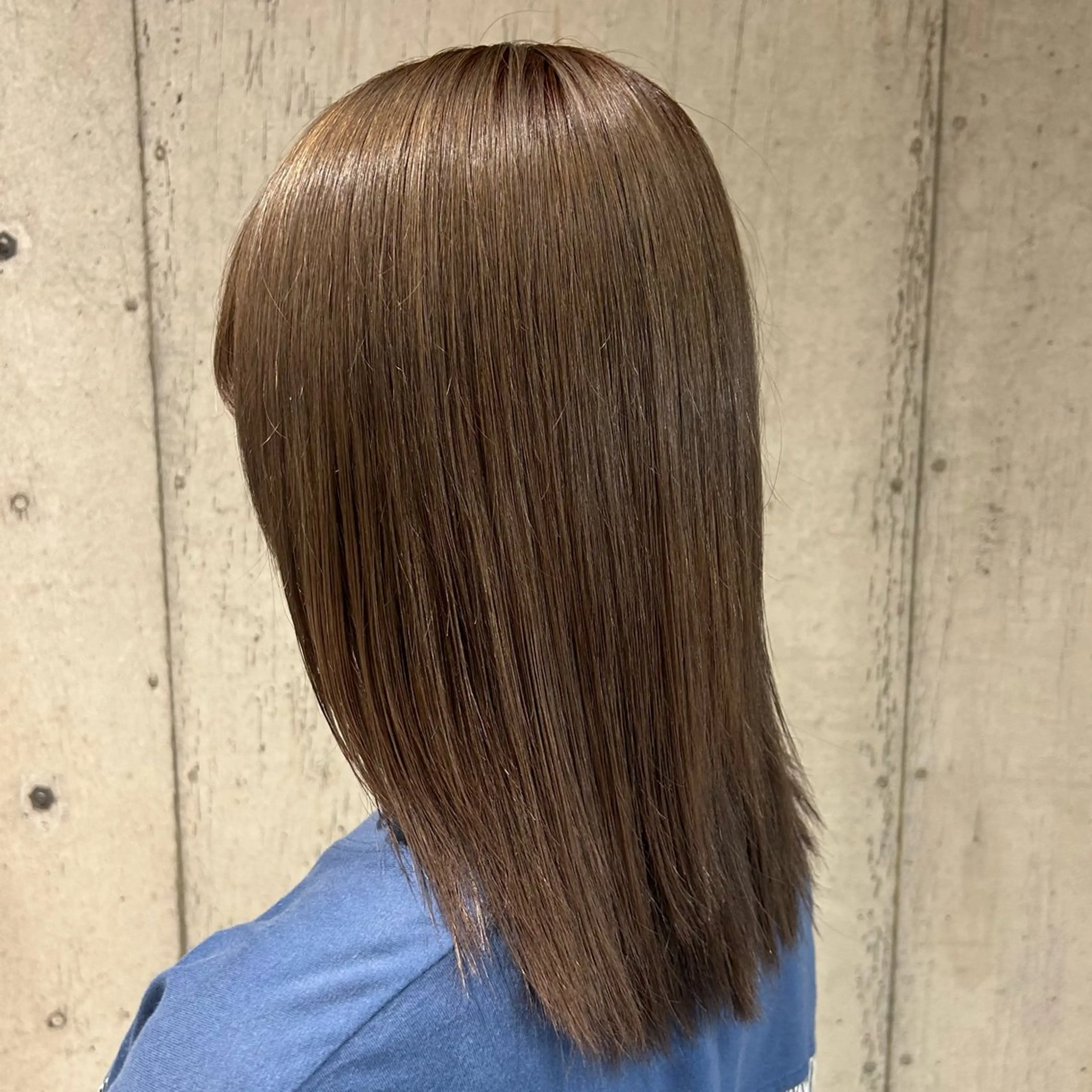 ミディアム カラー ヘアカラー トリートメント 🤡暖色艶カラー 🤡みさきのヘアスタイル