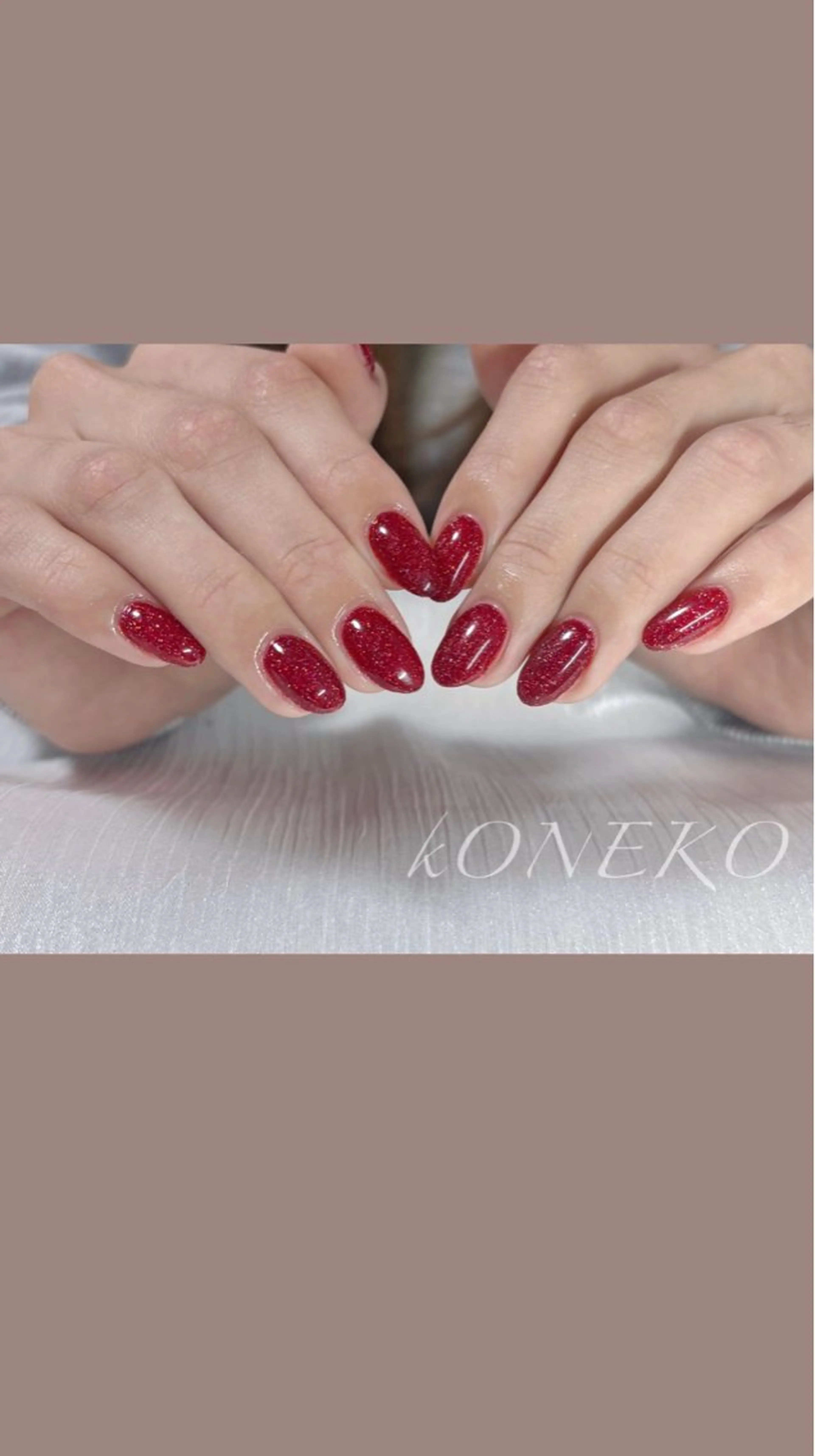 ネイル ハンドネイル コネコネイルサロン モデル用のネイルデザイン
