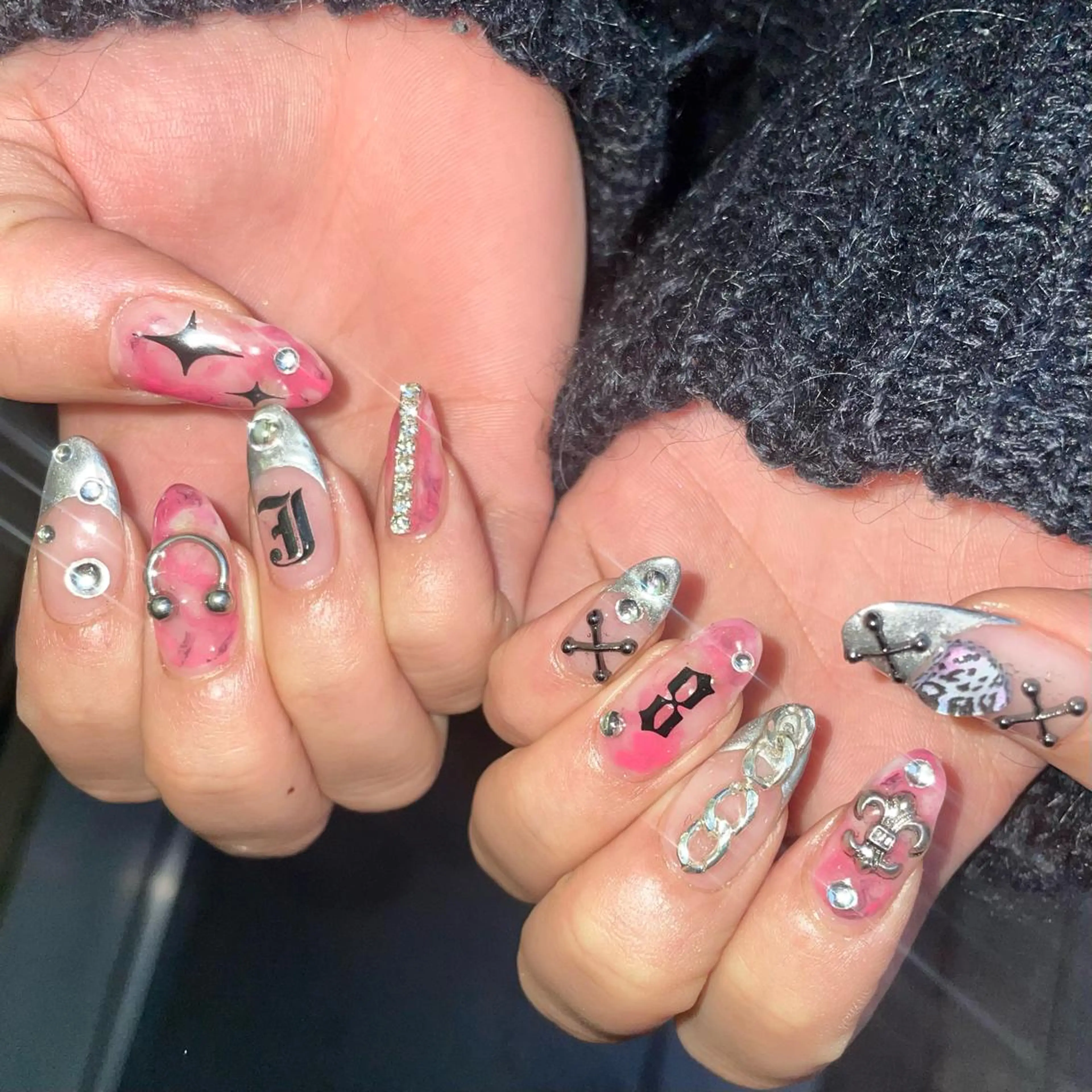 ネイル 【 ﾈｲﾘｽﾄ&ｱｲ ﾘｽﾄ】キヨカのネイルデザイン