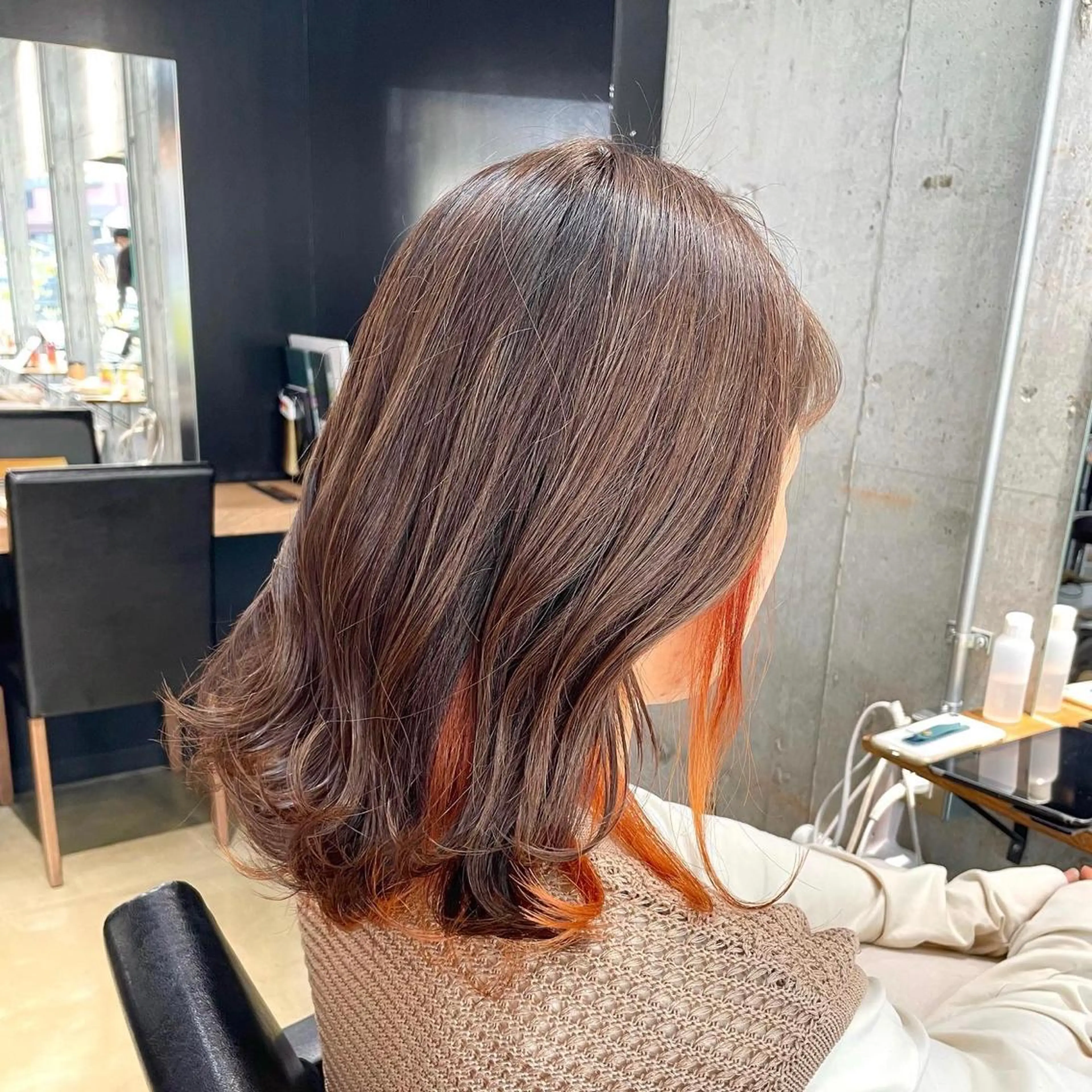 カラー Lowha(ローハ)所属・蓑島廉 ミノシマレンのヘアスタイル