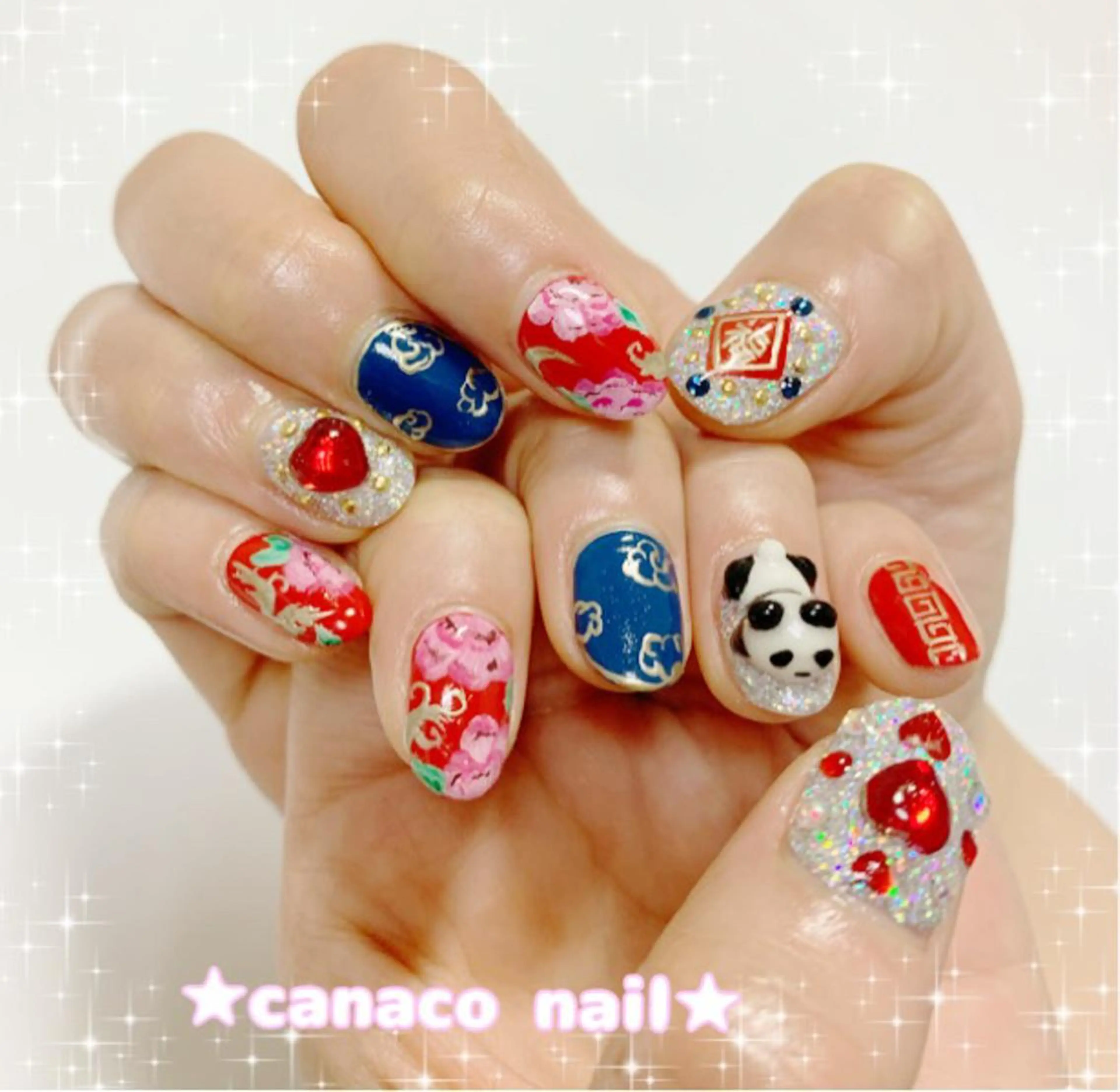 ネイル Felice所属・ベテランネイル cnc  nailのネイルデザイン
